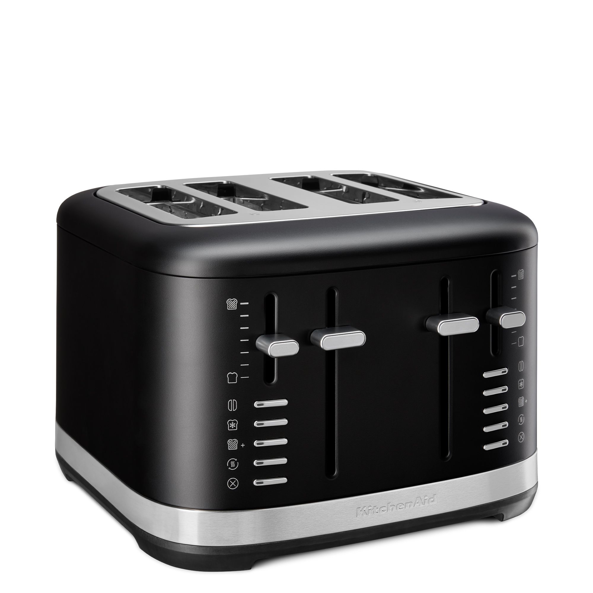 KitchenAid - Toaster with manual operation for 4 slices - Matt black KitchenAid - Toaster with manual operation for 4 slices - Matt black