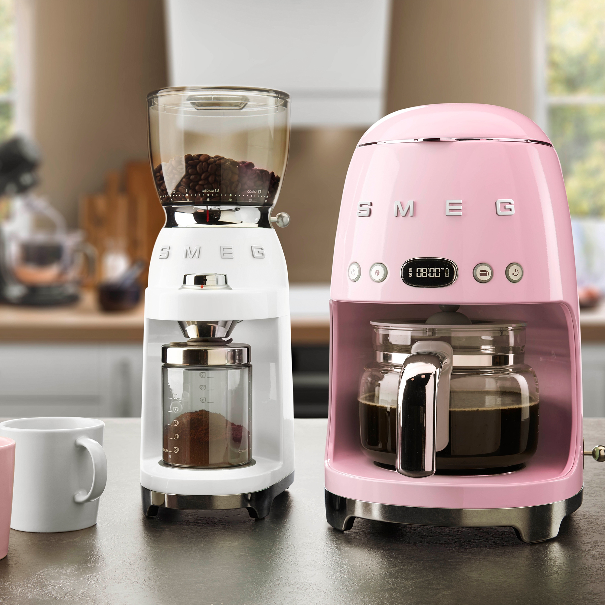 Smeg - Filter coffee - design line style The 50 ° years
