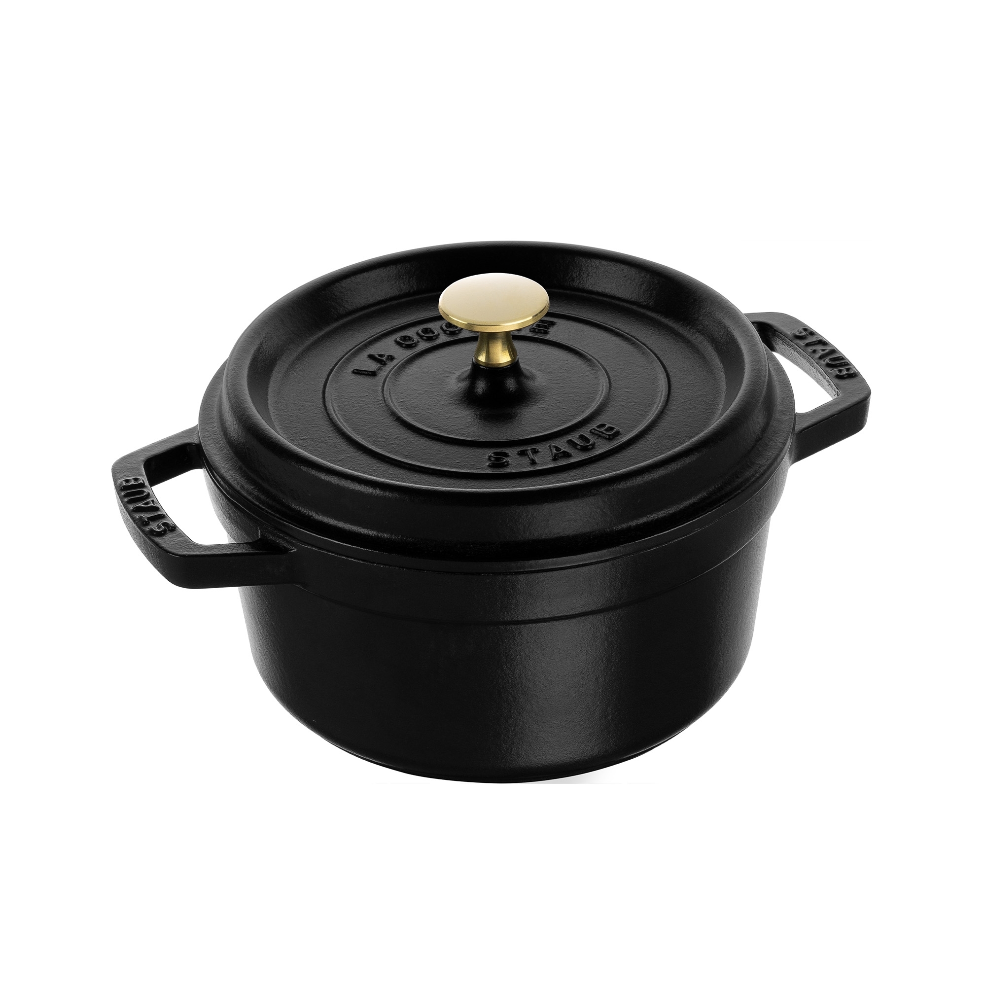 STAUB - Cocotte | round | 18 cm | Black