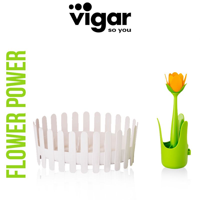 Vigar - Geschirrtrockner Flower Power