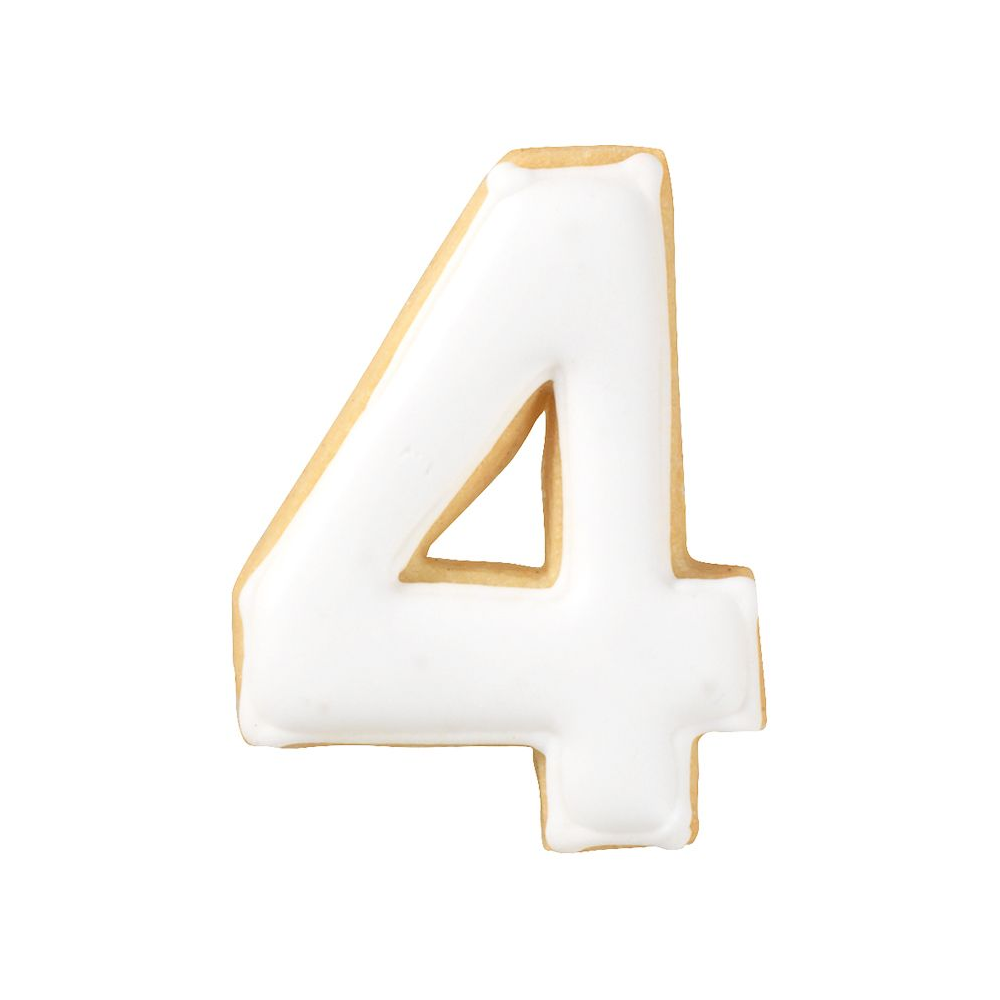 Birkmann - Ausstechform Zahl - "4" cm