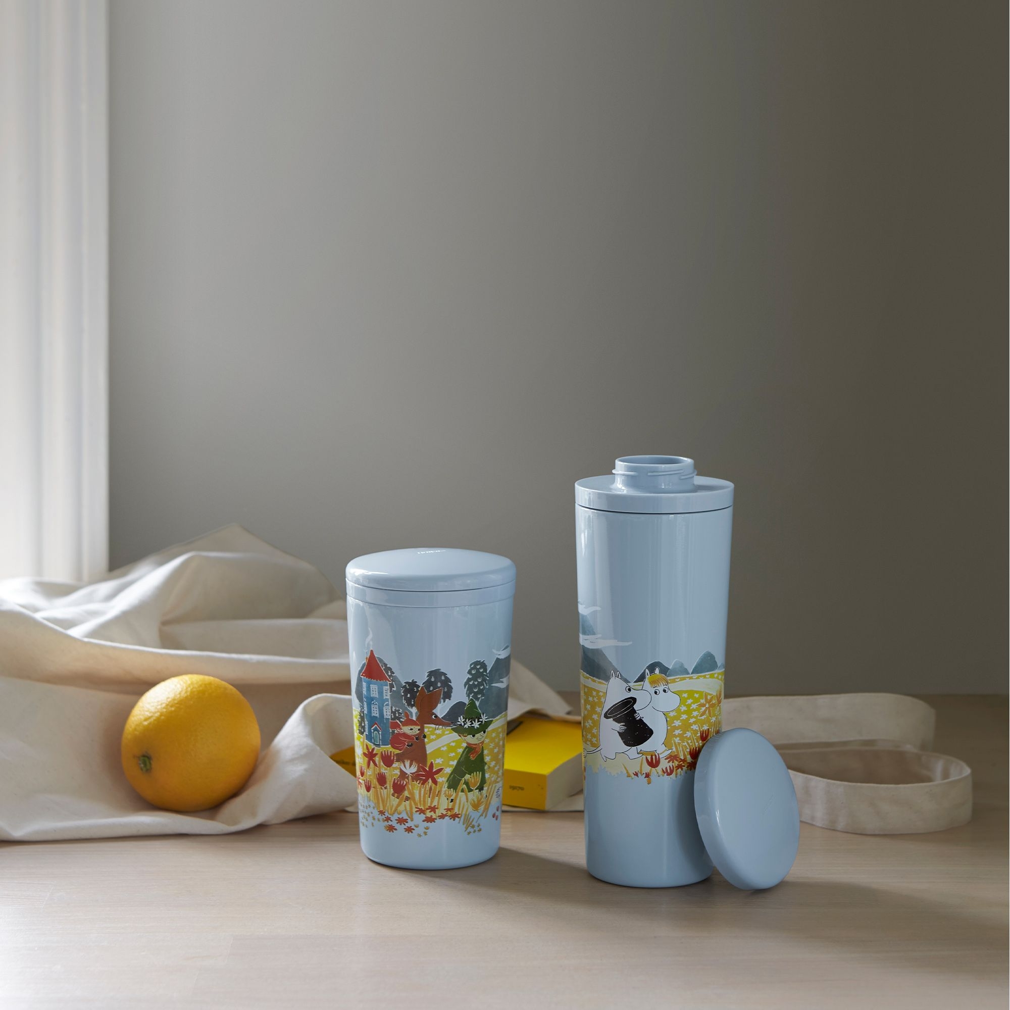 Stelton - Carrie Thermobecher - 0.4 l. - Moomin Sky