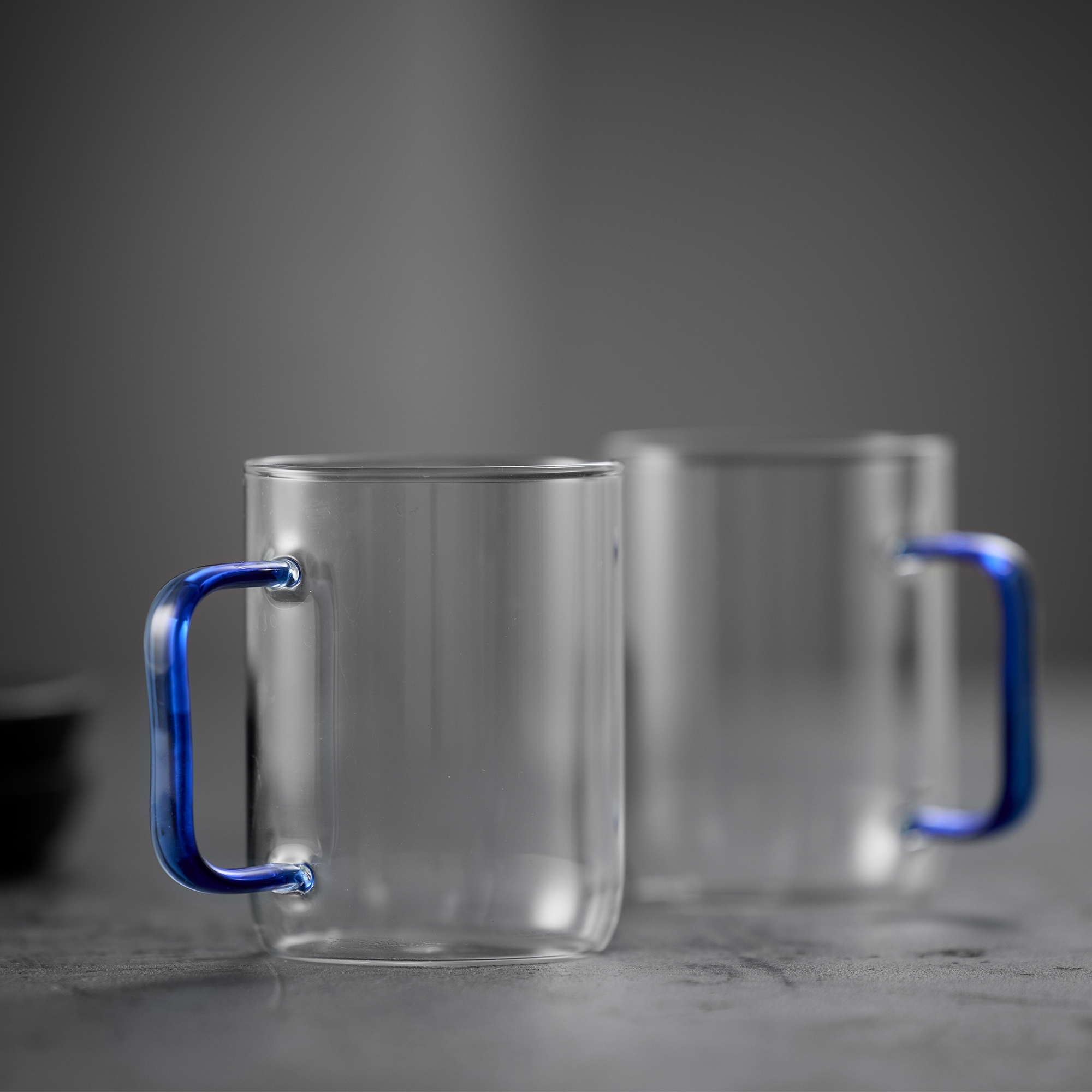 Lyngby Glas - Torino - Glasbecher - 2 Stck. - Blau
