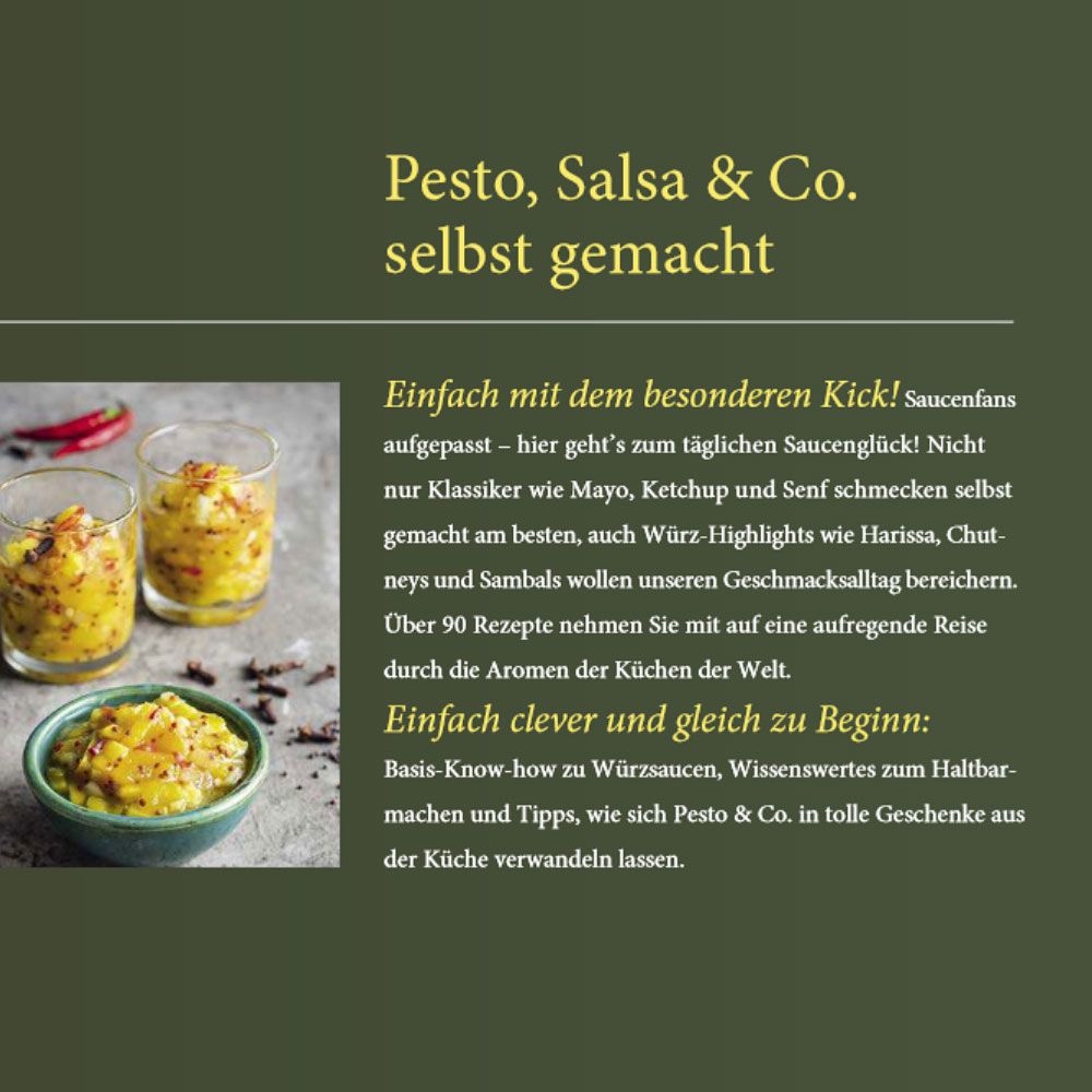 Pesto, Salsa & Co. selbst gemacht