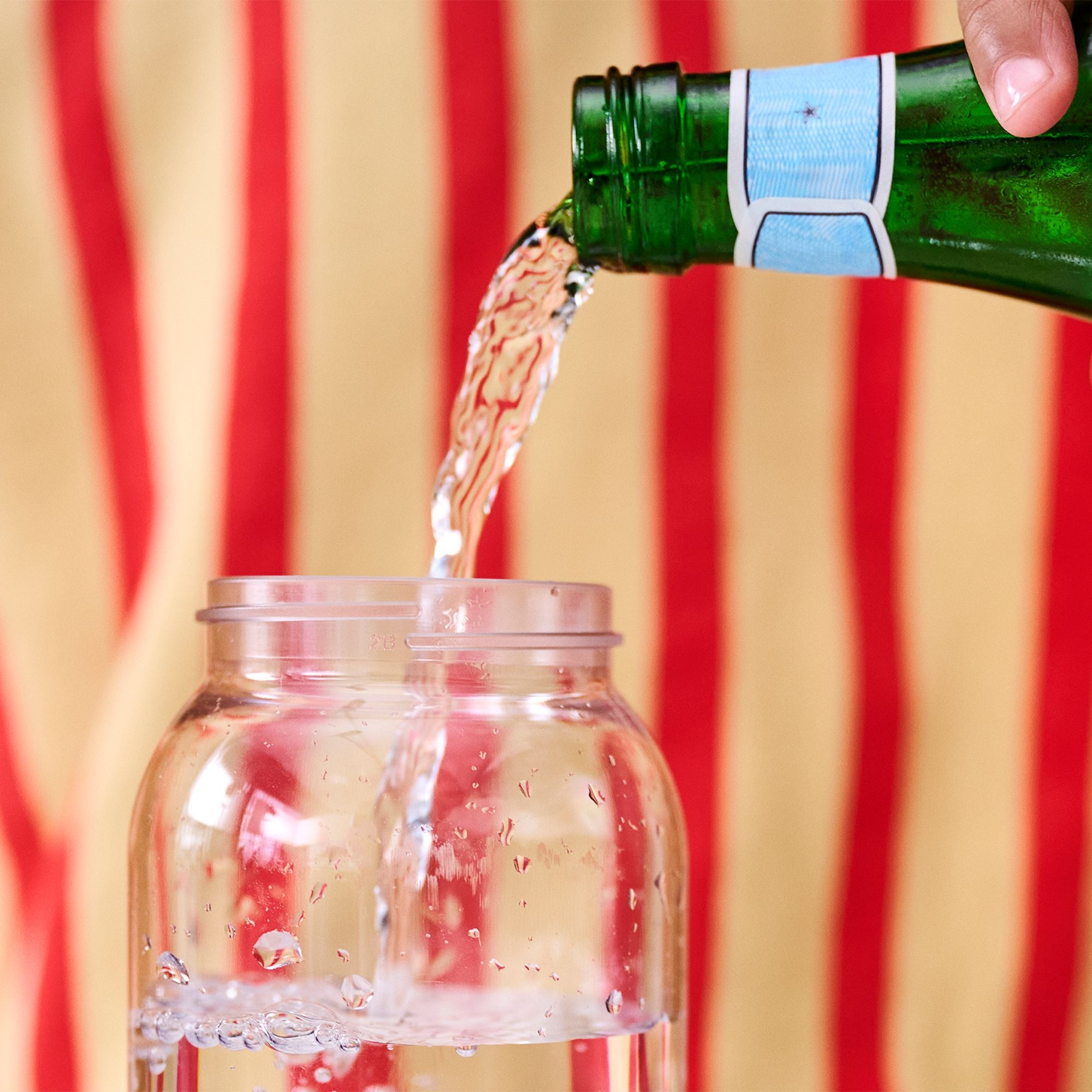 Mepal - Campus - Trinkflasche mit Klappdeckel - cool blue