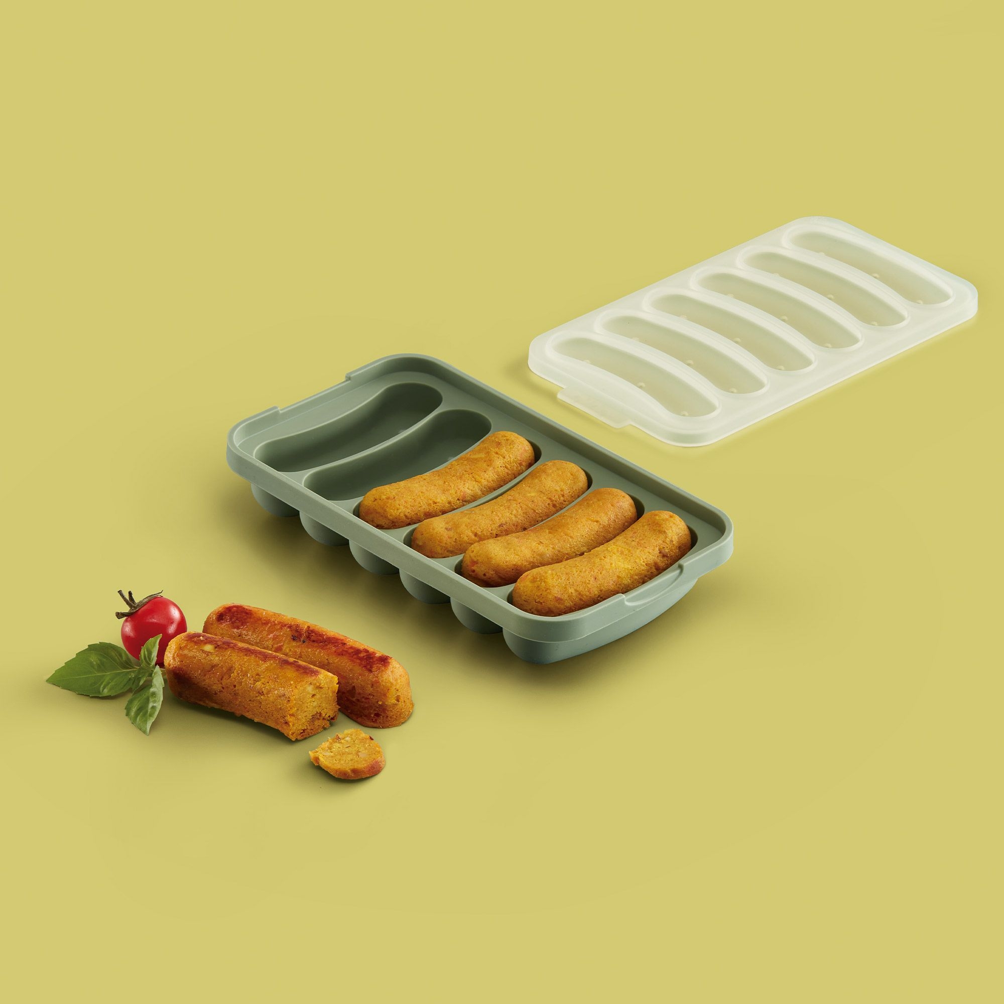 Lékué - Vegie sausage mould for 6 sausages Lékué - Vegie sausage mould for 6 sausages