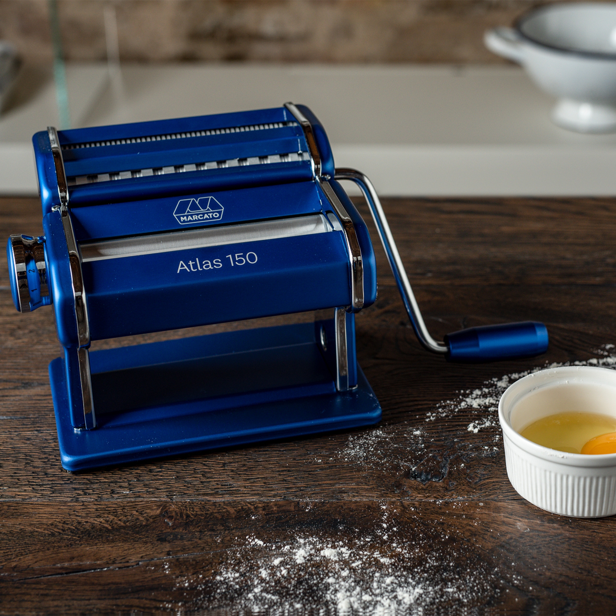Marcato - Pasta machine "Atlas 150 Design" Blue