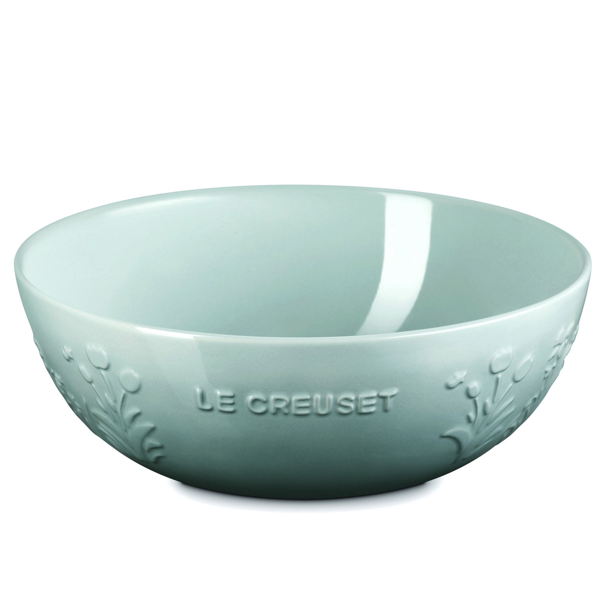 Le Creuset - Salatschüssel rund 25 cm - Jardin - Sea Salt Le Creuset - Salatschüssel rund 25 cm - Jardin - Sea Salt