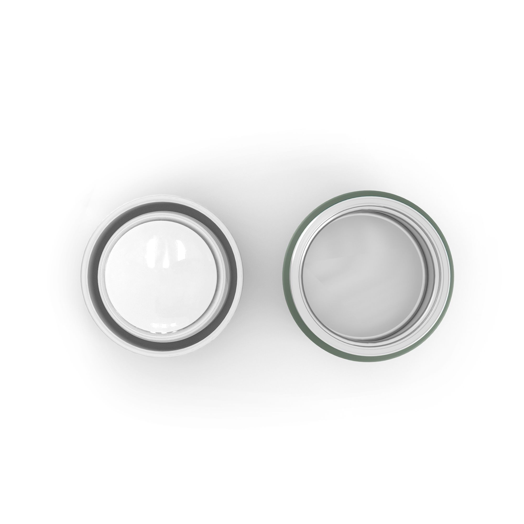 monbento - MB Capsule - isolierte Lunchbox grün Raccoon monbento - MB Capsule - isolierte Lunchbox grün Raccoon