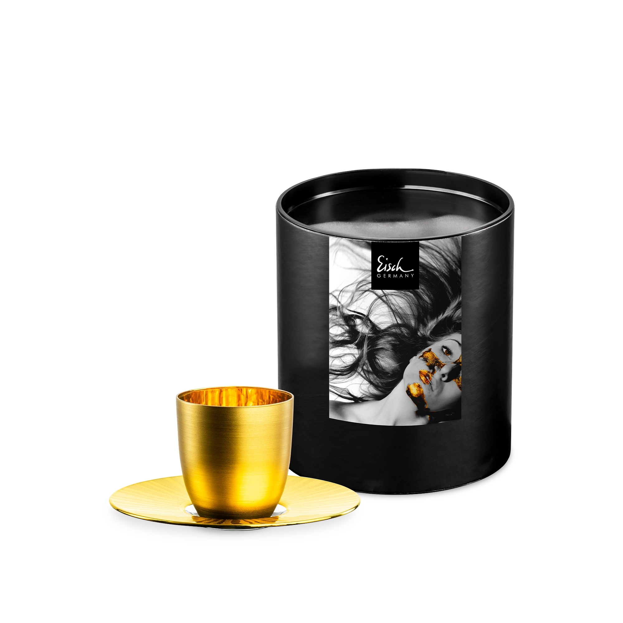 Eisch – COSMO COLLECT espresso set, sun gold