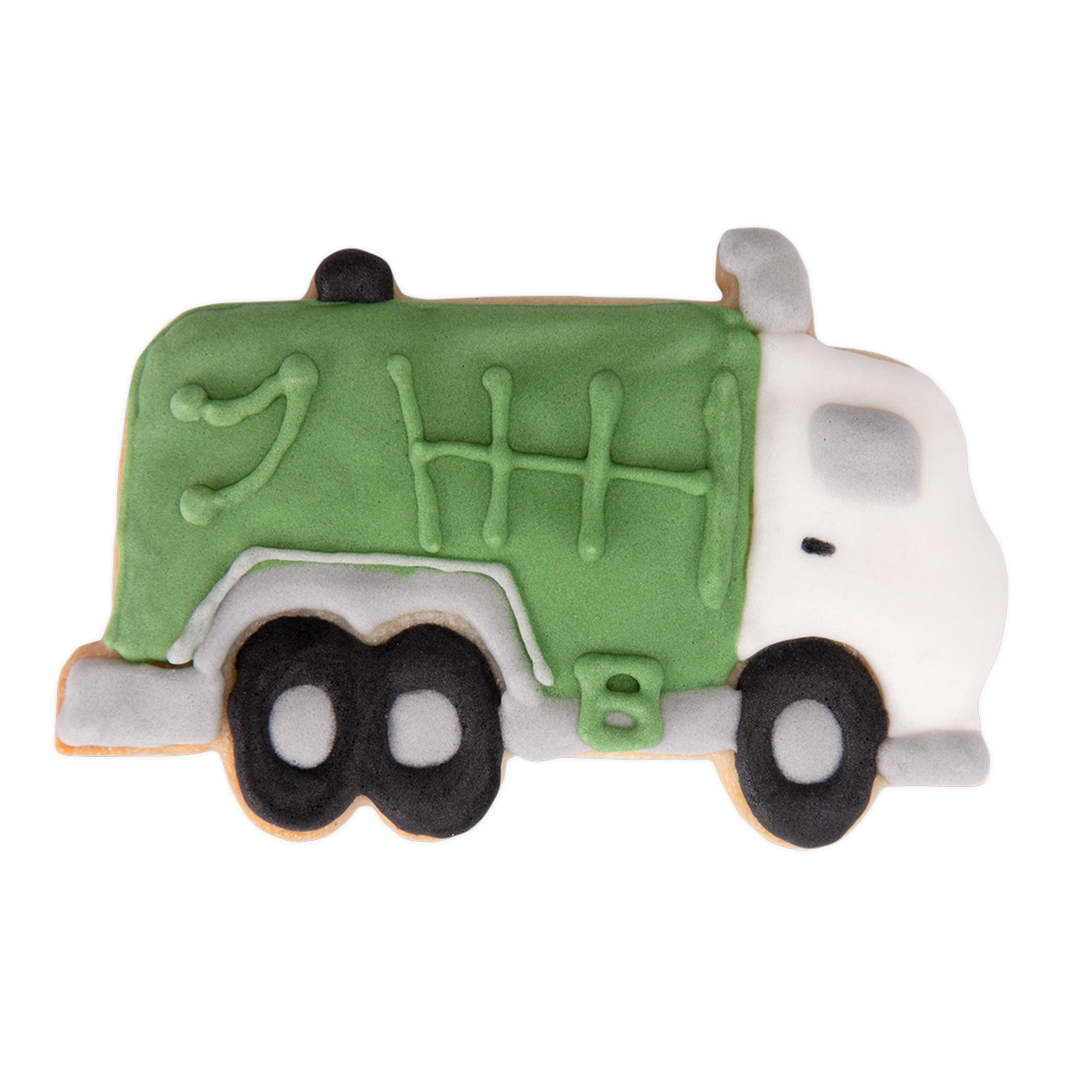 Städter - cookie cutter garbage truck 7.5 cm - orange