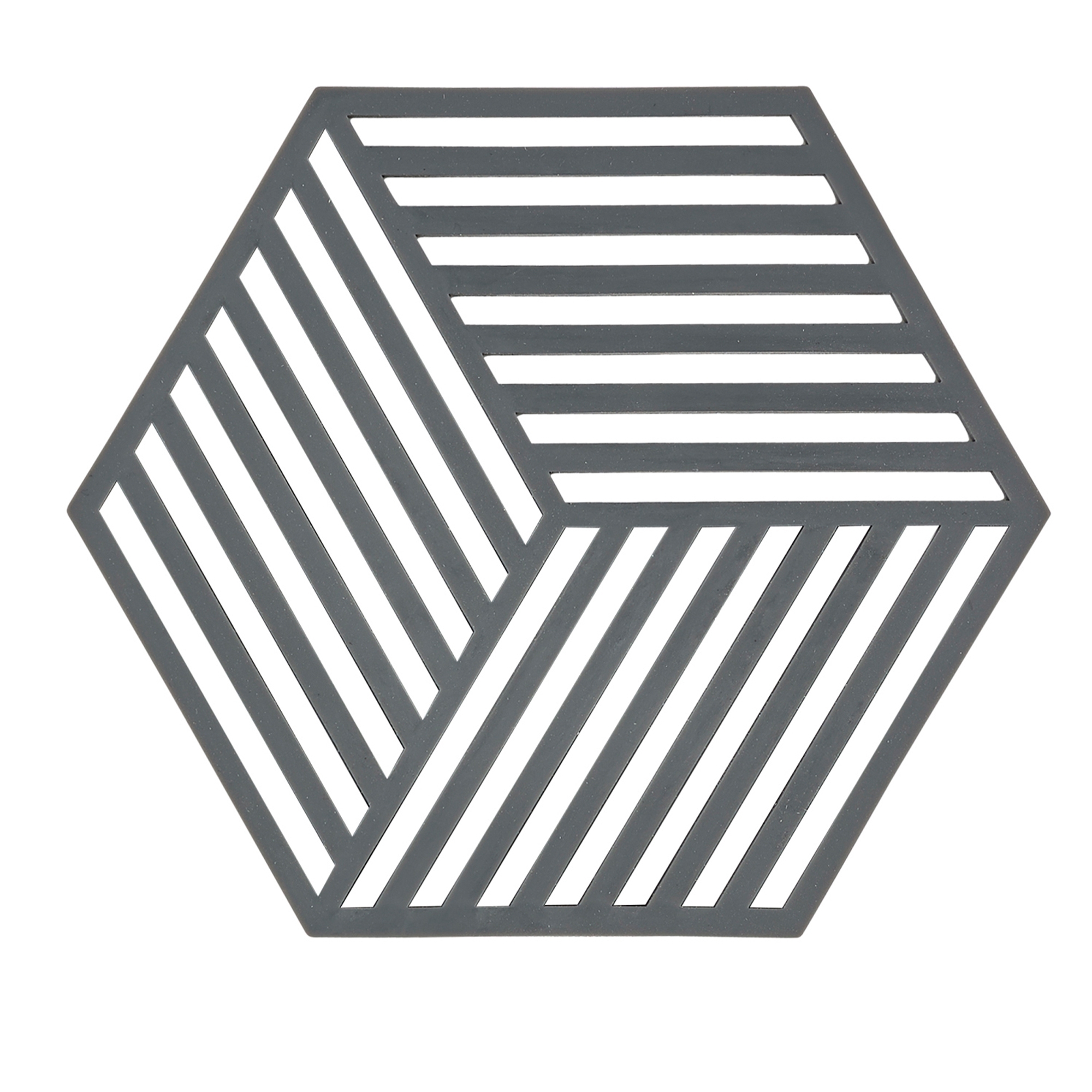 Zone - Hexagon Trivet - Cool Gray