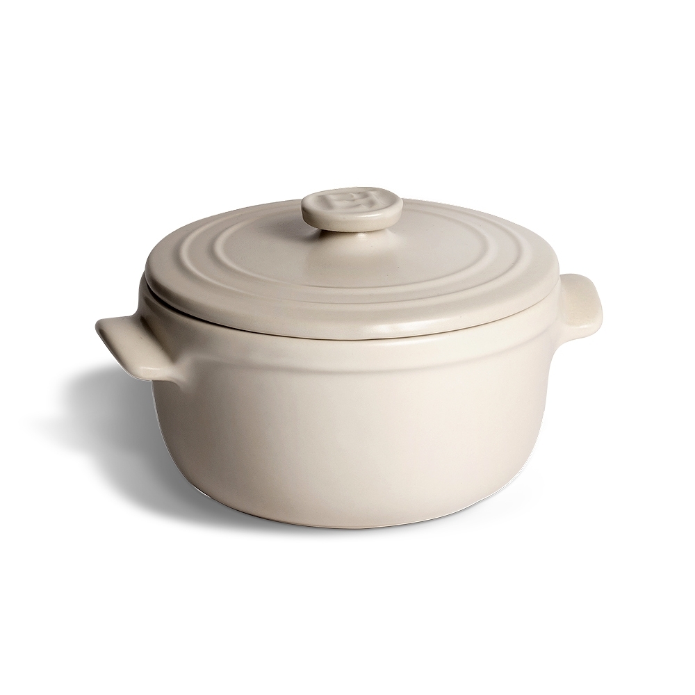 Emile Henry - SOLO Mini-Casserole Ø 17 cm I 650 ml - Opal