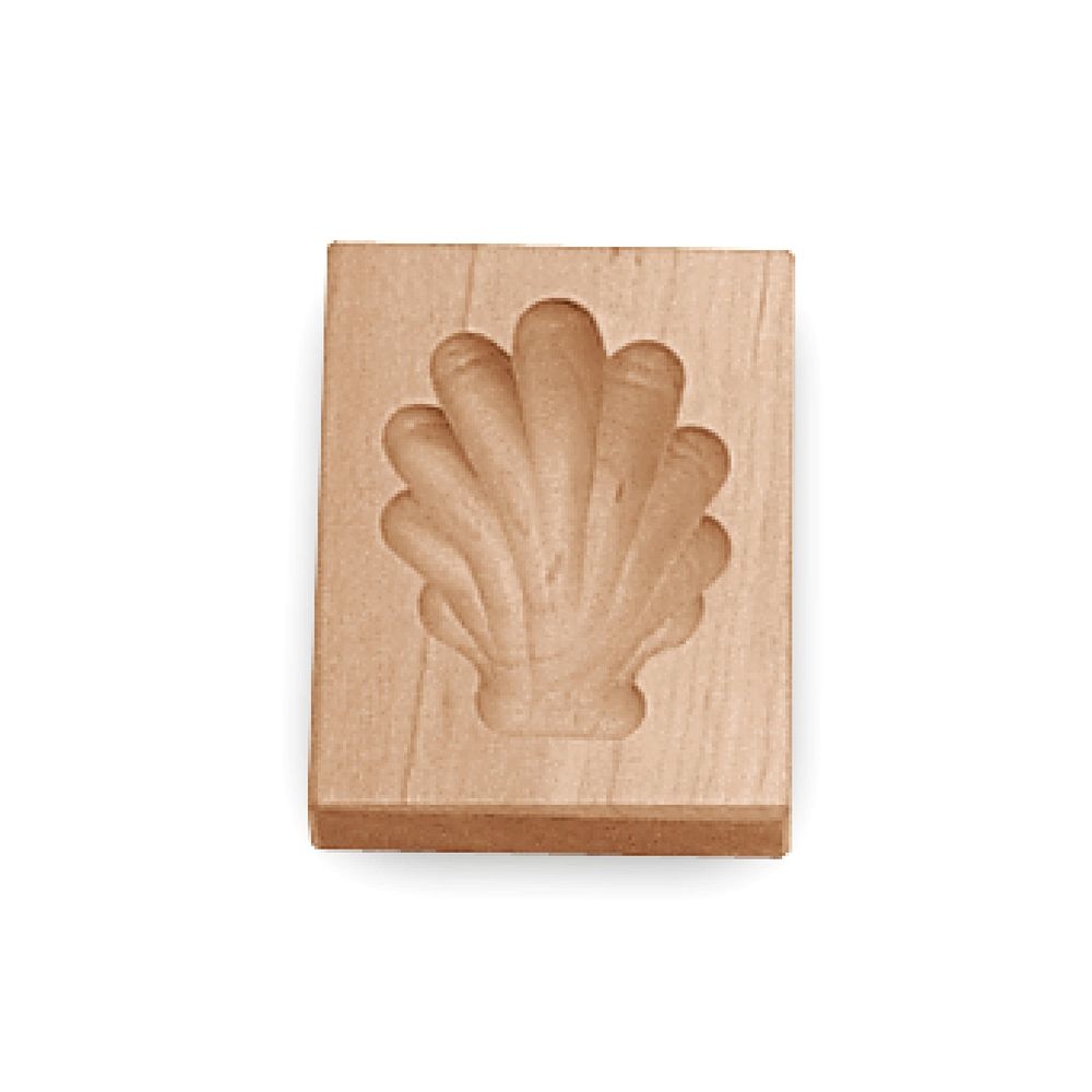 Städter - Wooden mould Shell 5 x 6 cm