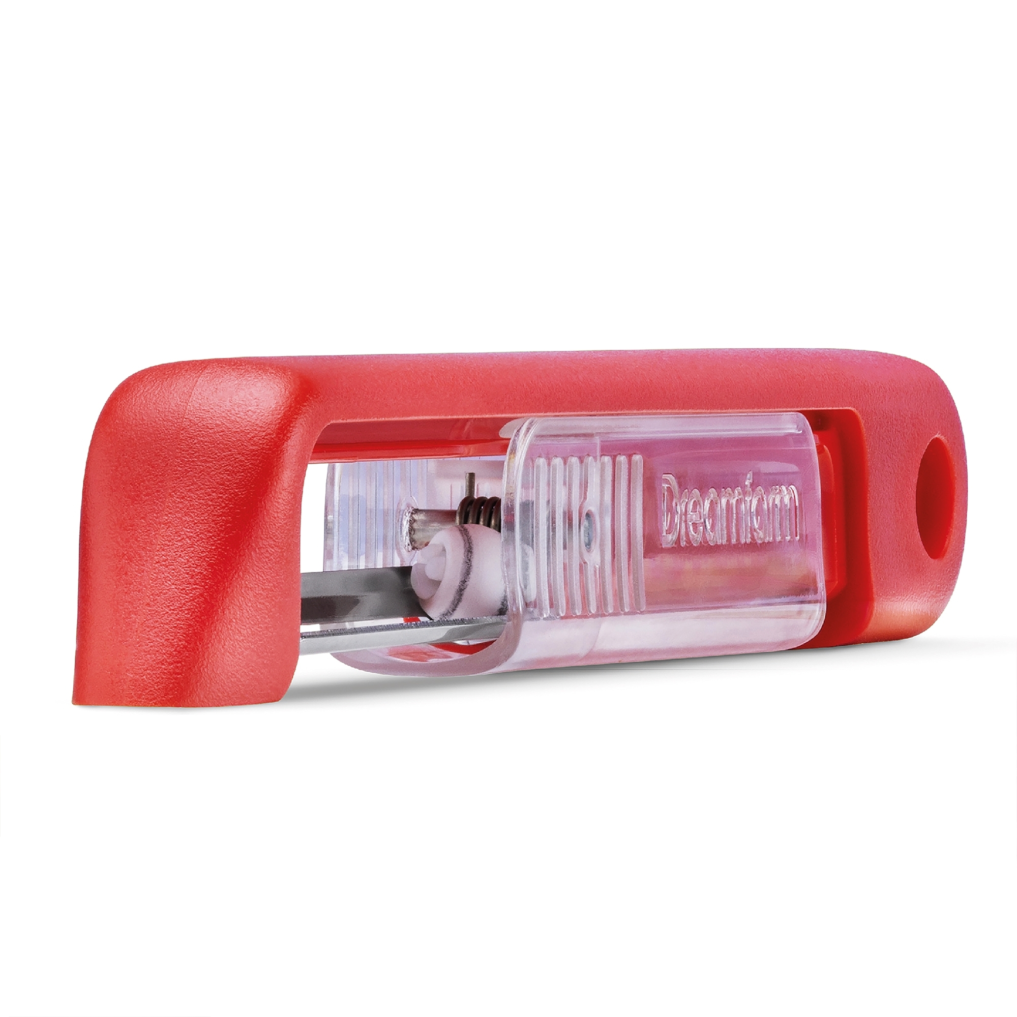 Dreamfarm - Sharple, 18 cm - Sparschäler, rot