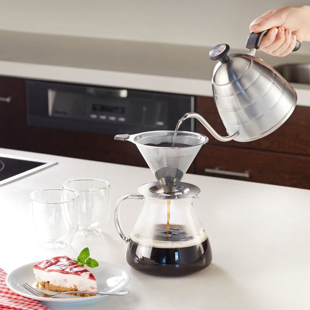 Westmark - »Brasilia Plus« gooseneck kettle with thermometer