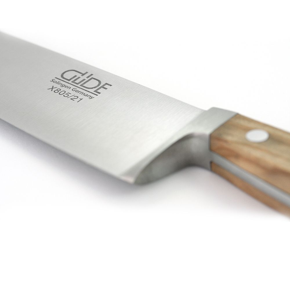 Güde - Brotmesser 21 cm - Serie Alpha Olive