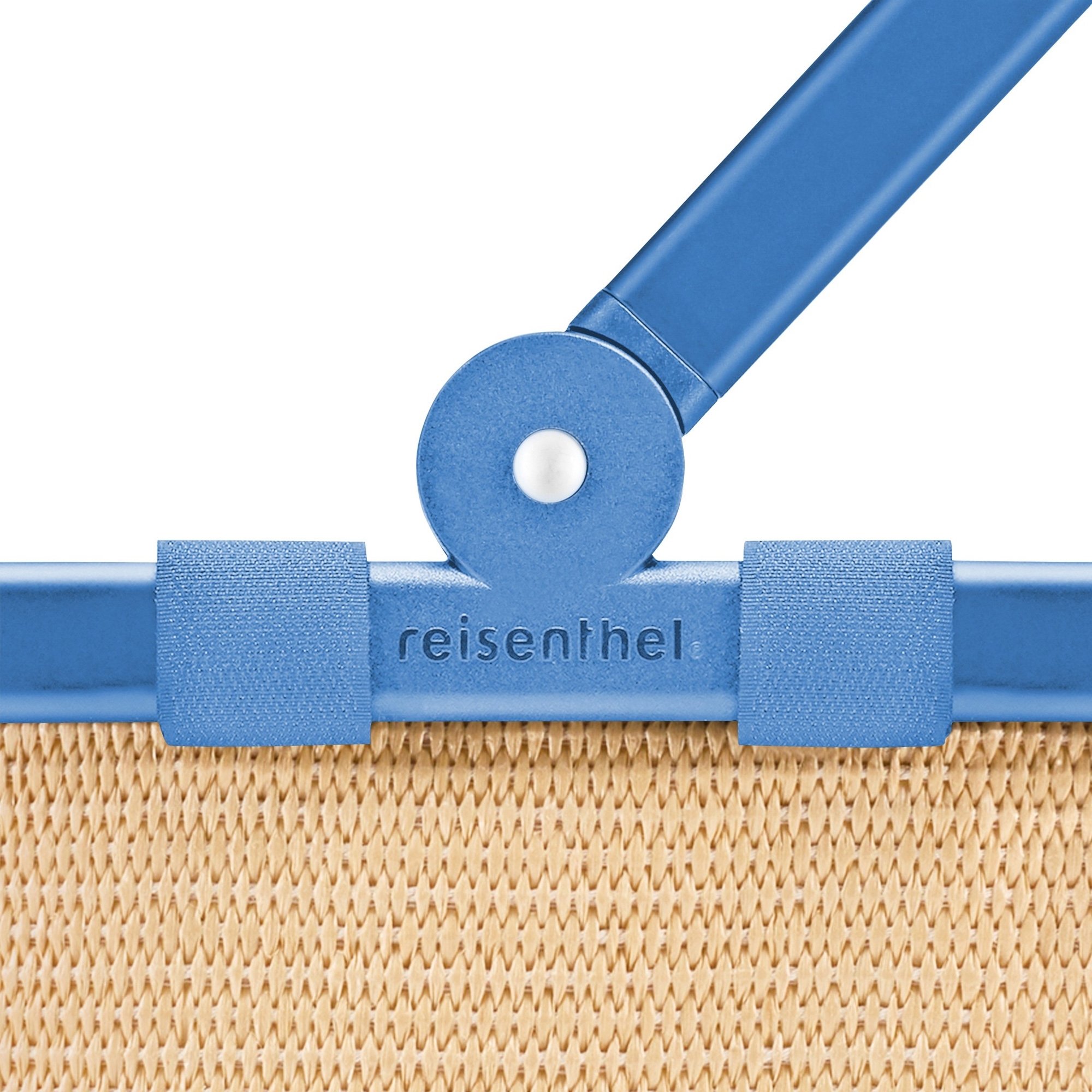 reisenthel - carrybag - frame raffia blue reisenthel - carrybag - frame raffia blue