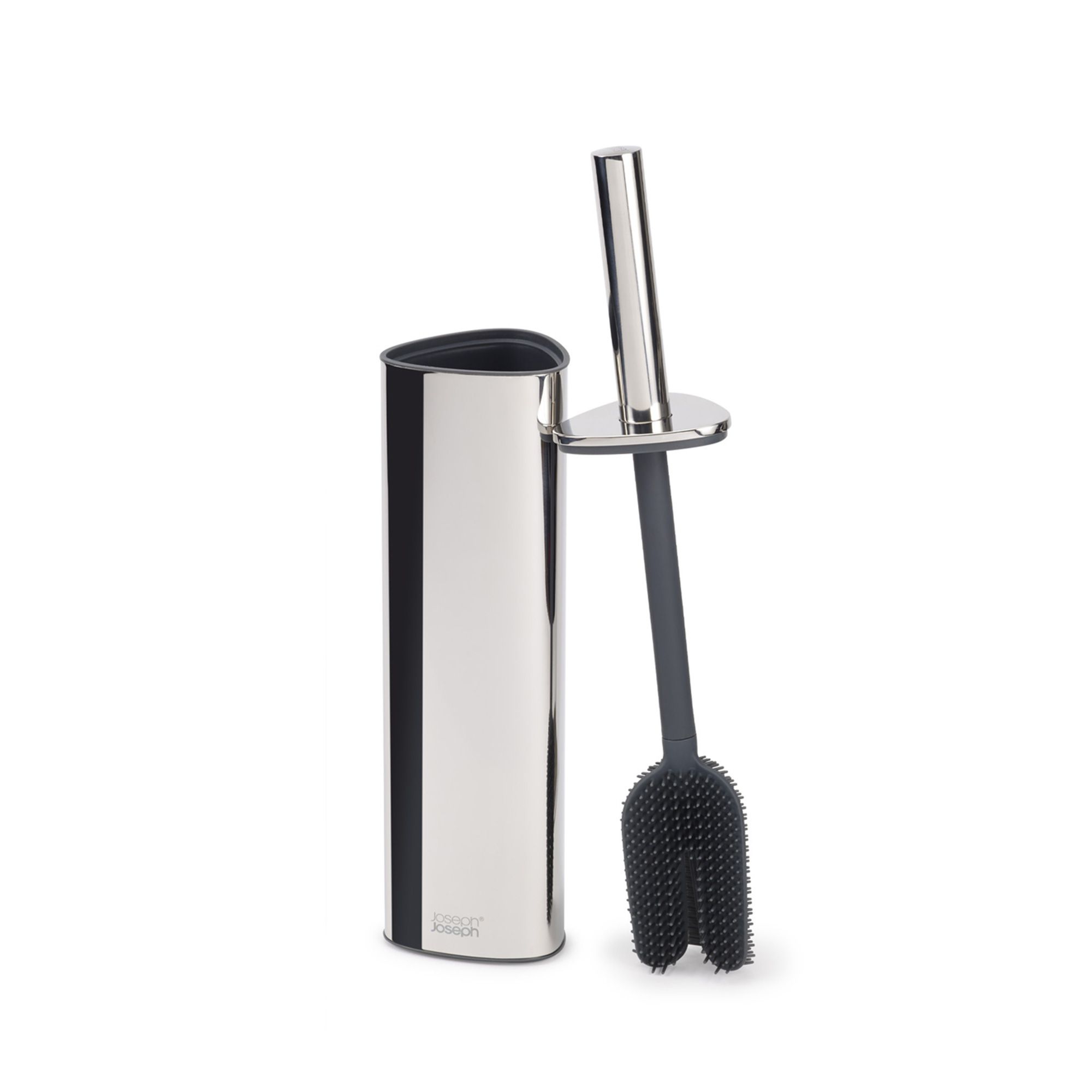 Joseph Joseph - Flex™ 360 Luxe Toilet Brush with Stainless-steel Finish