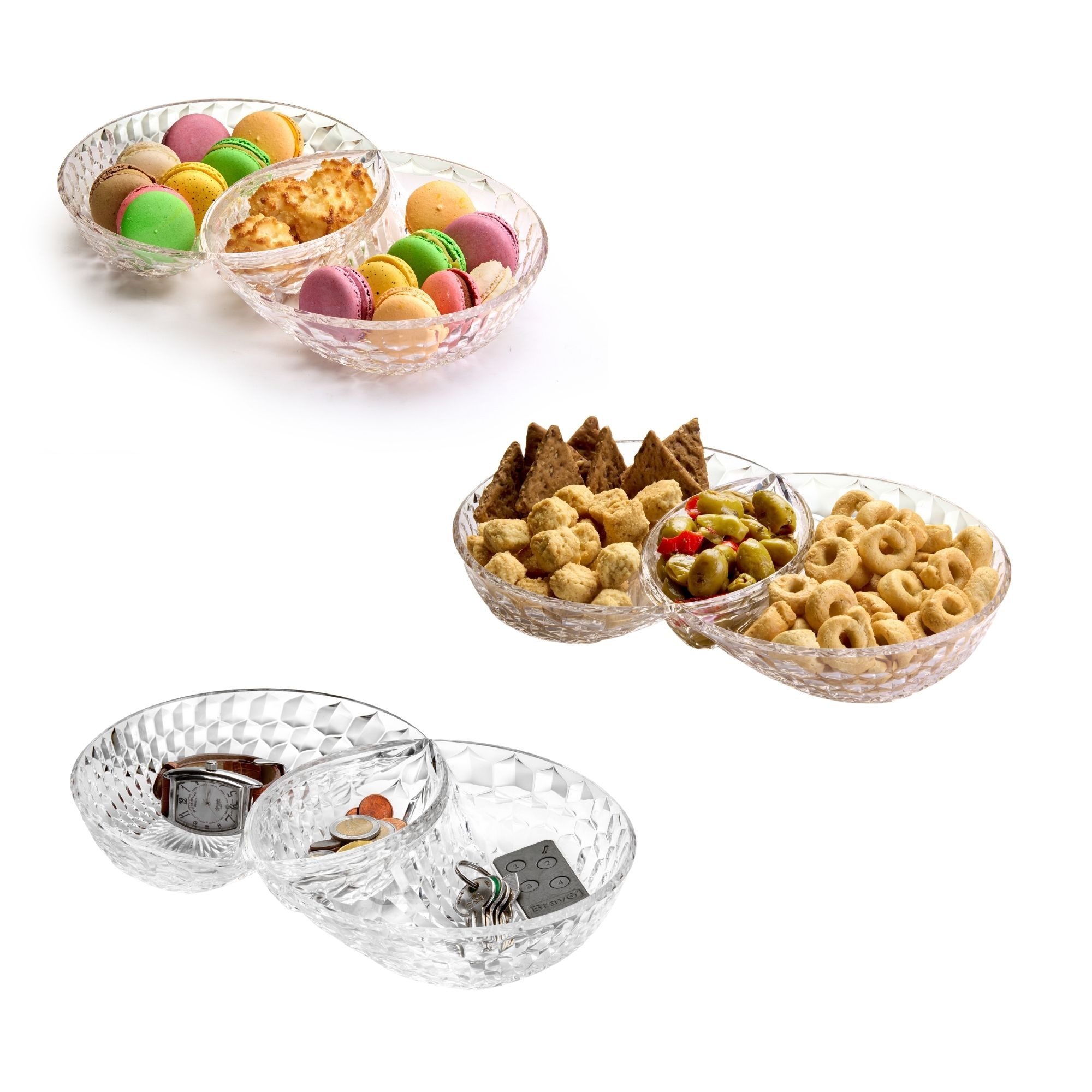 Guzzini - starter platter ‘Vanity’ - Transparent