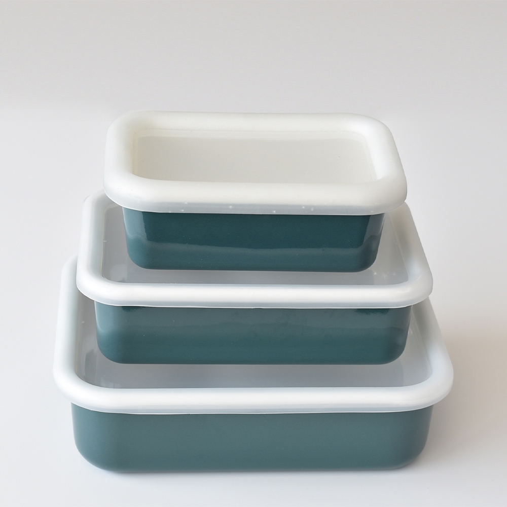 HoneyWare - Emaille Frischhaltedosen - COLOR LINE