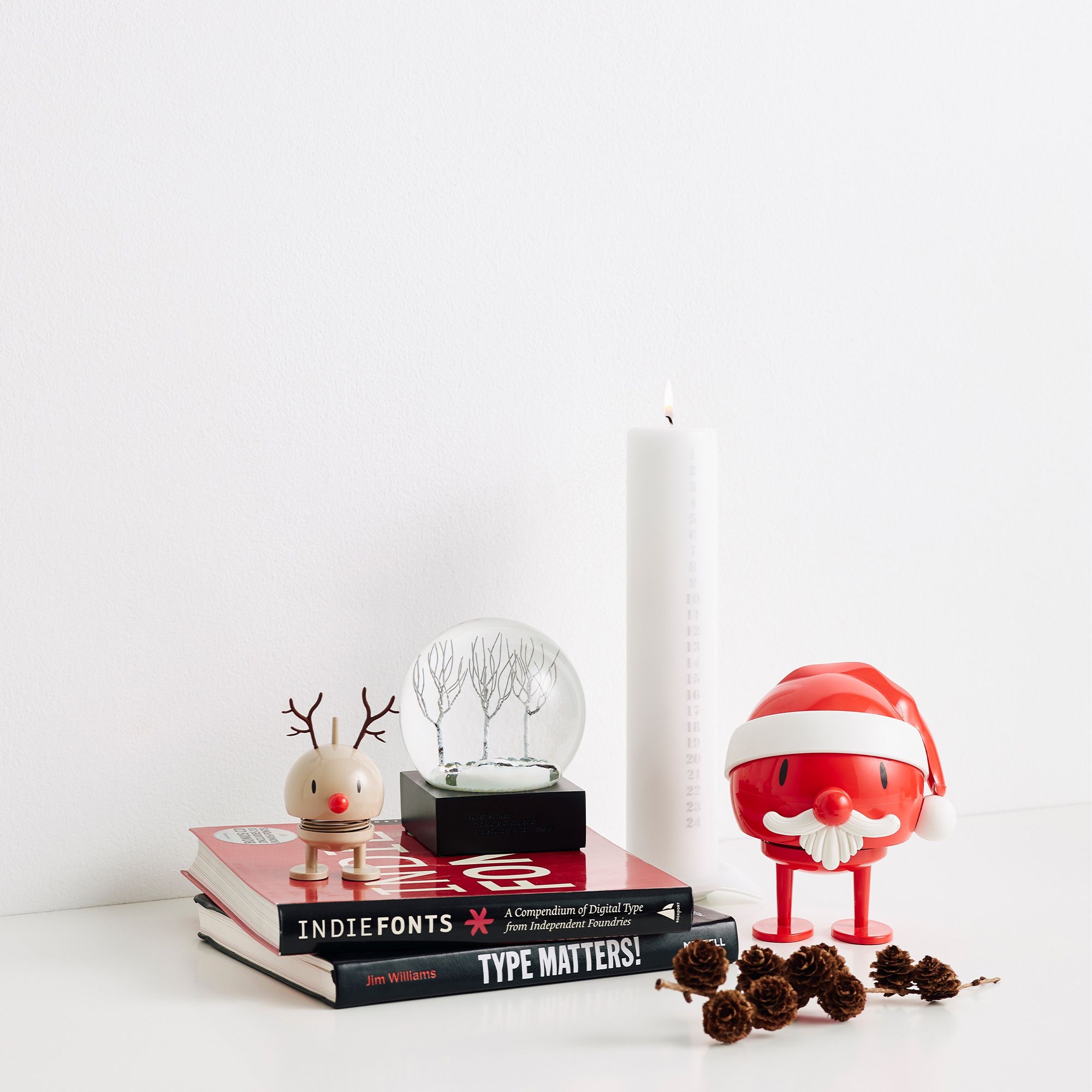 Hoptimist - Santa Claus Bumble - S - Red