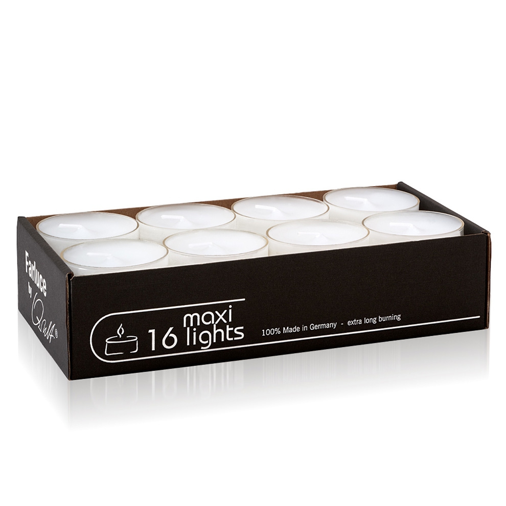 Qult Farluce Trend - Teelichthalter in Kerzenform - LEVI - Levi Taupe / Cream Gold