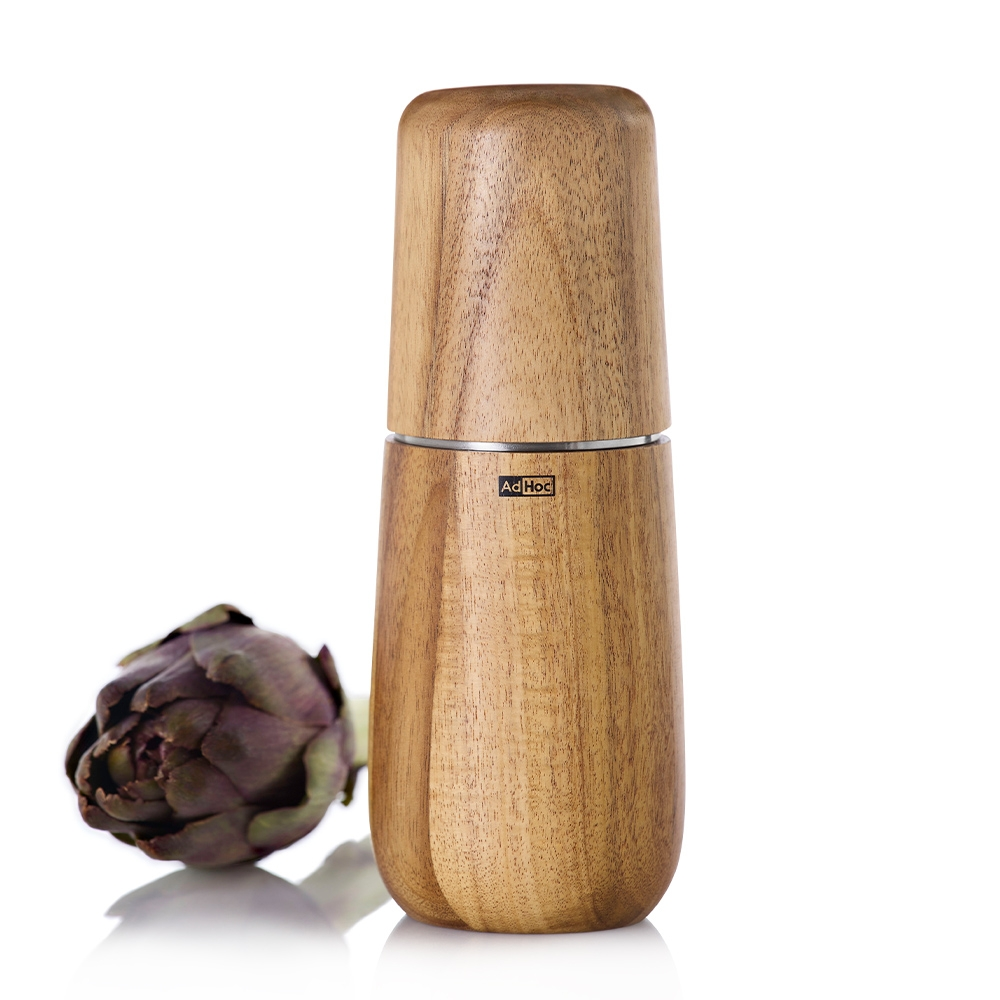 Adhoc - Yono Pepper or Salt Mill - 18 cm | Acacia Wood