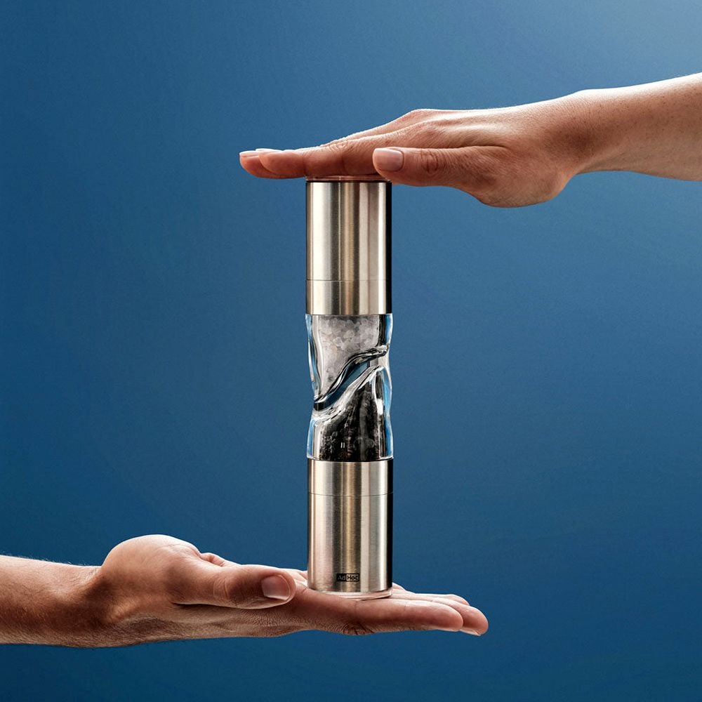 AdHoc Doppelmühle DUOMILL PURE für Salz und Pfeffer