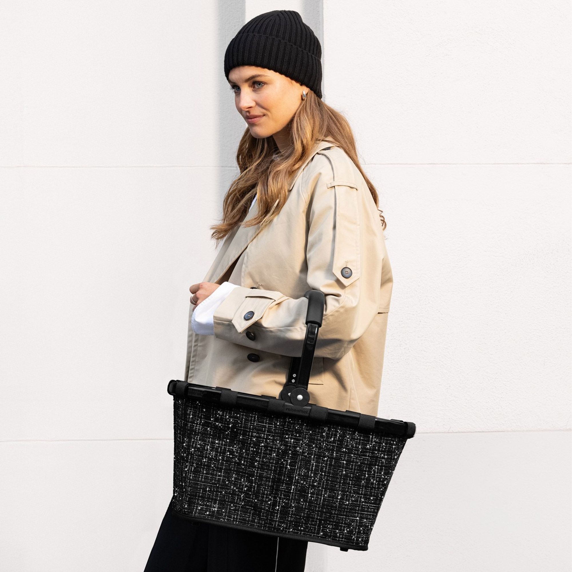 reisenthel - carrybag - bouclé black