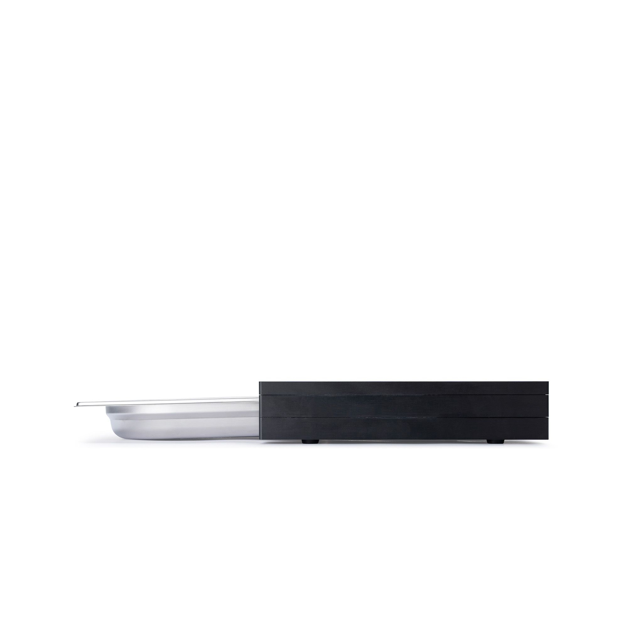 Continenta - DURACORE chopping board with stainless steel drawer 39 x 27 x 6 cm