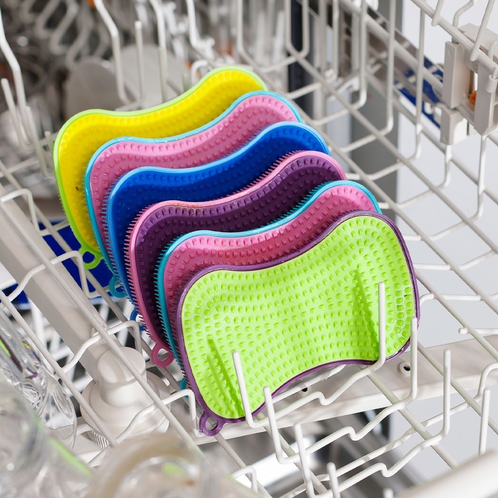 Kochblume - SCRUBBY, limette/gelb