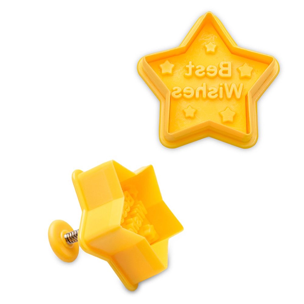 Städter - Cookie cutter Star Best Wishes - 4.5 cm