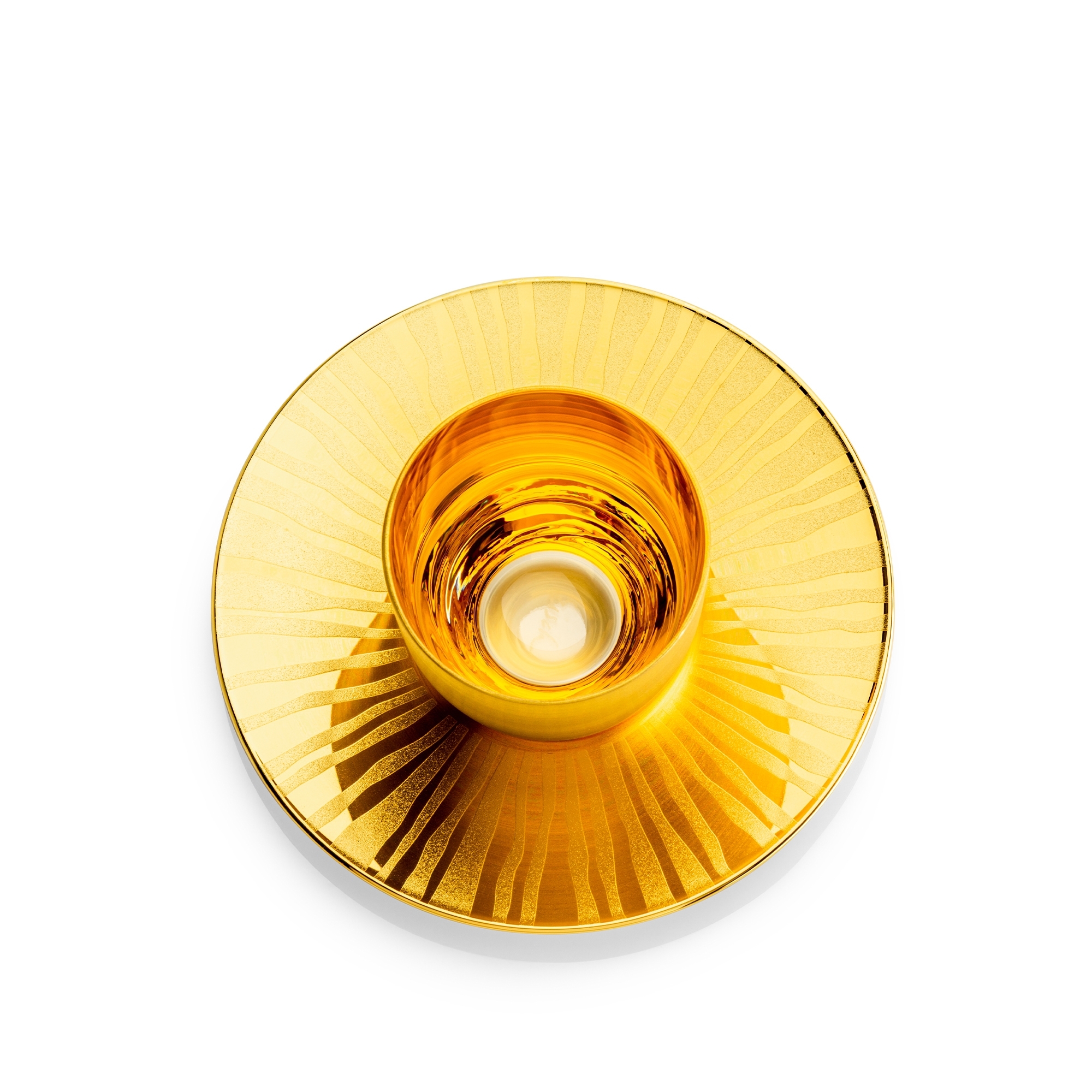 Eisch – COSMO COLLECT espresso set, sun gold