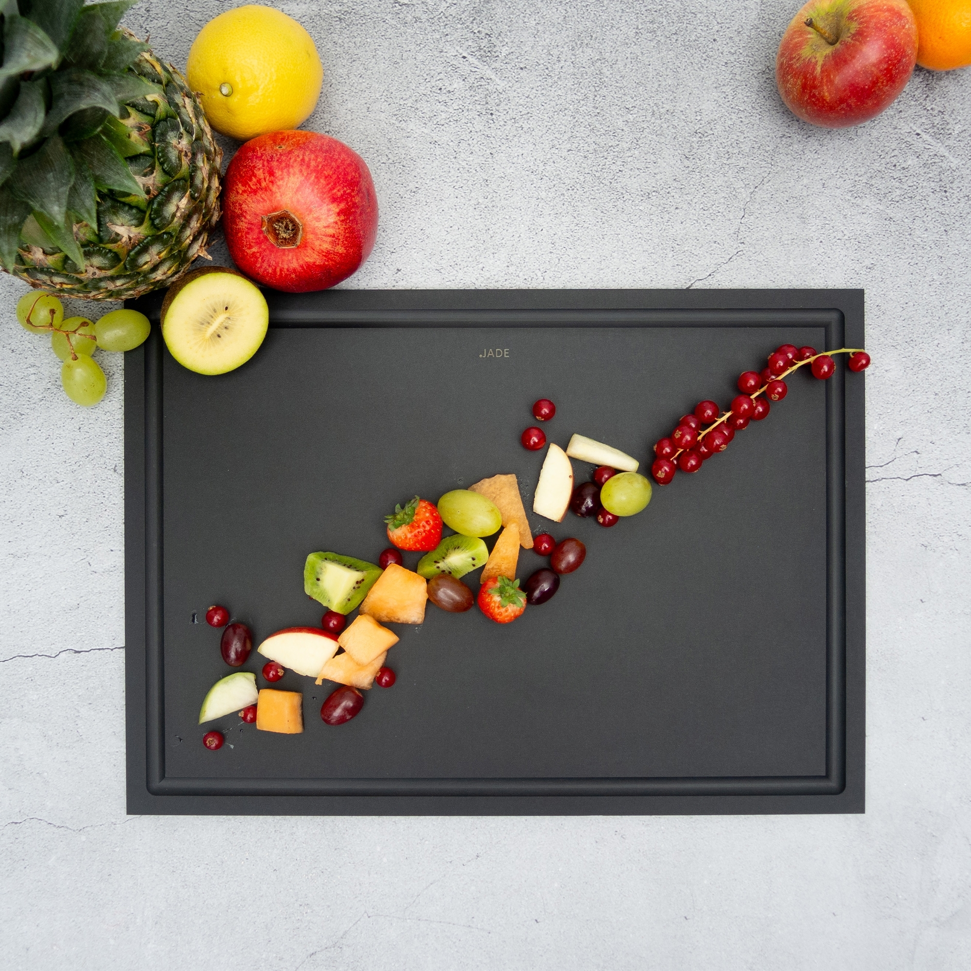 Jade - Cutting board ''Gourmet Edge Pro'' 44 x 32,5 x 0,6 cm Jade - Cutting board ''Gourmet Edge Pro'' 44 x 32,5 x 0,6 cm