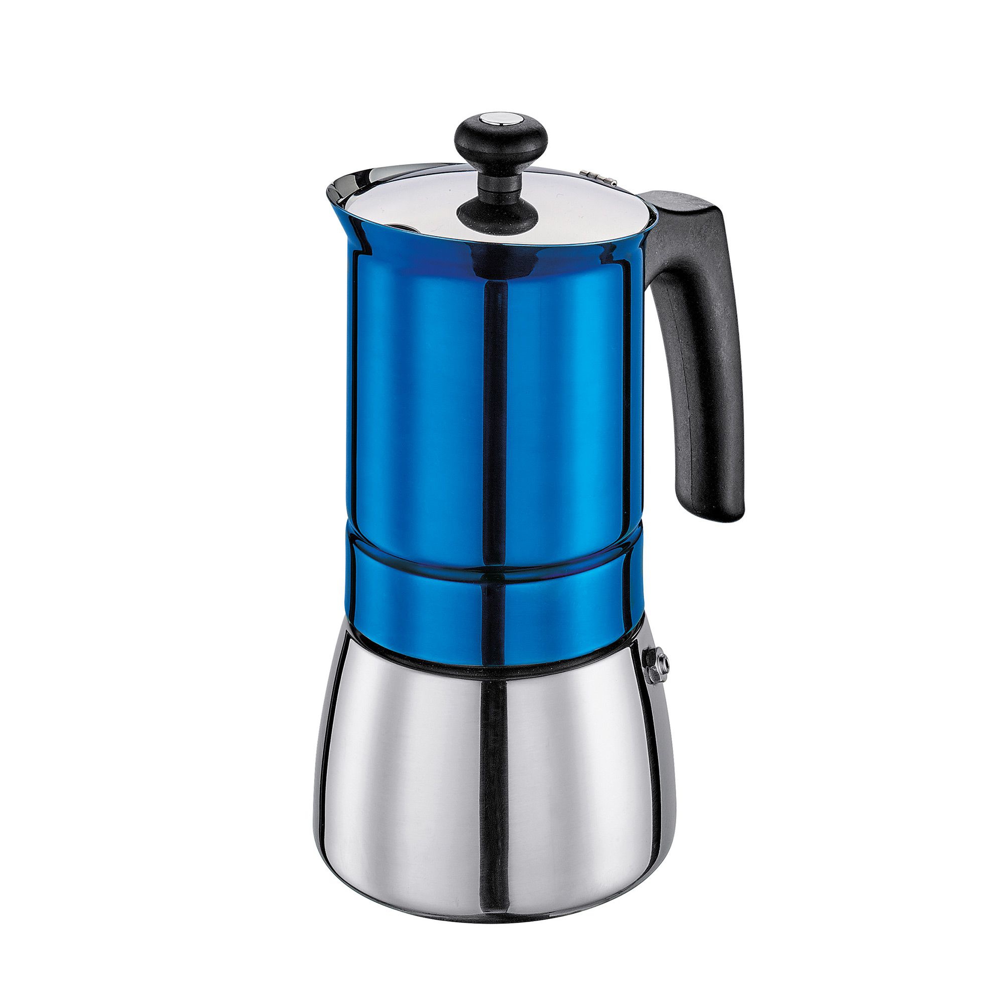Cilio - espresso maker TOSCA - Edelstahl blau