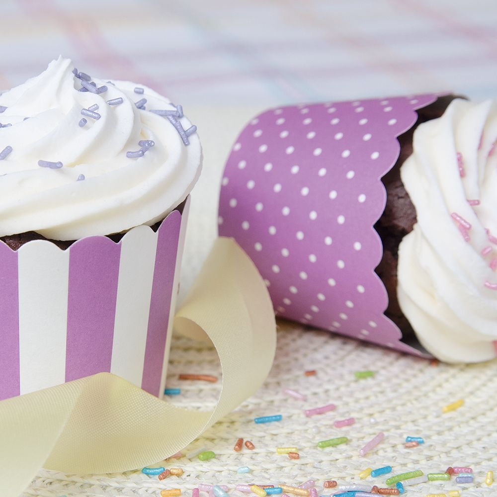 Städter - Cupcake liner  - ø 50 x 47 mm - multi-coloured - 12 pieces