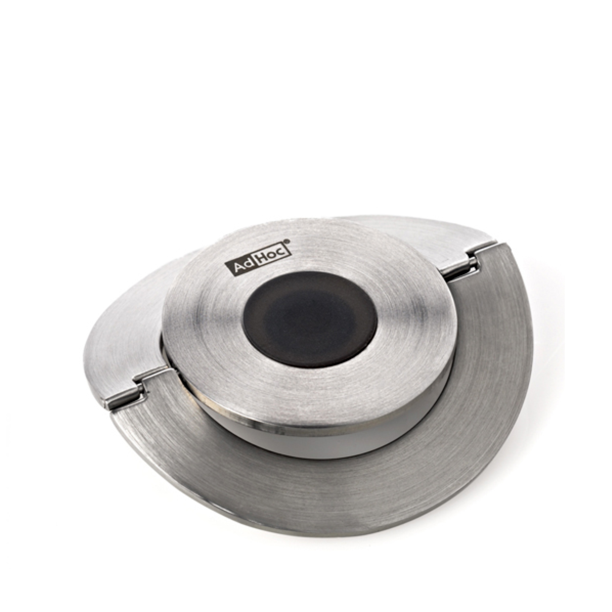 Adhoc CHAMP flat stainless steel champagne bottle stopper