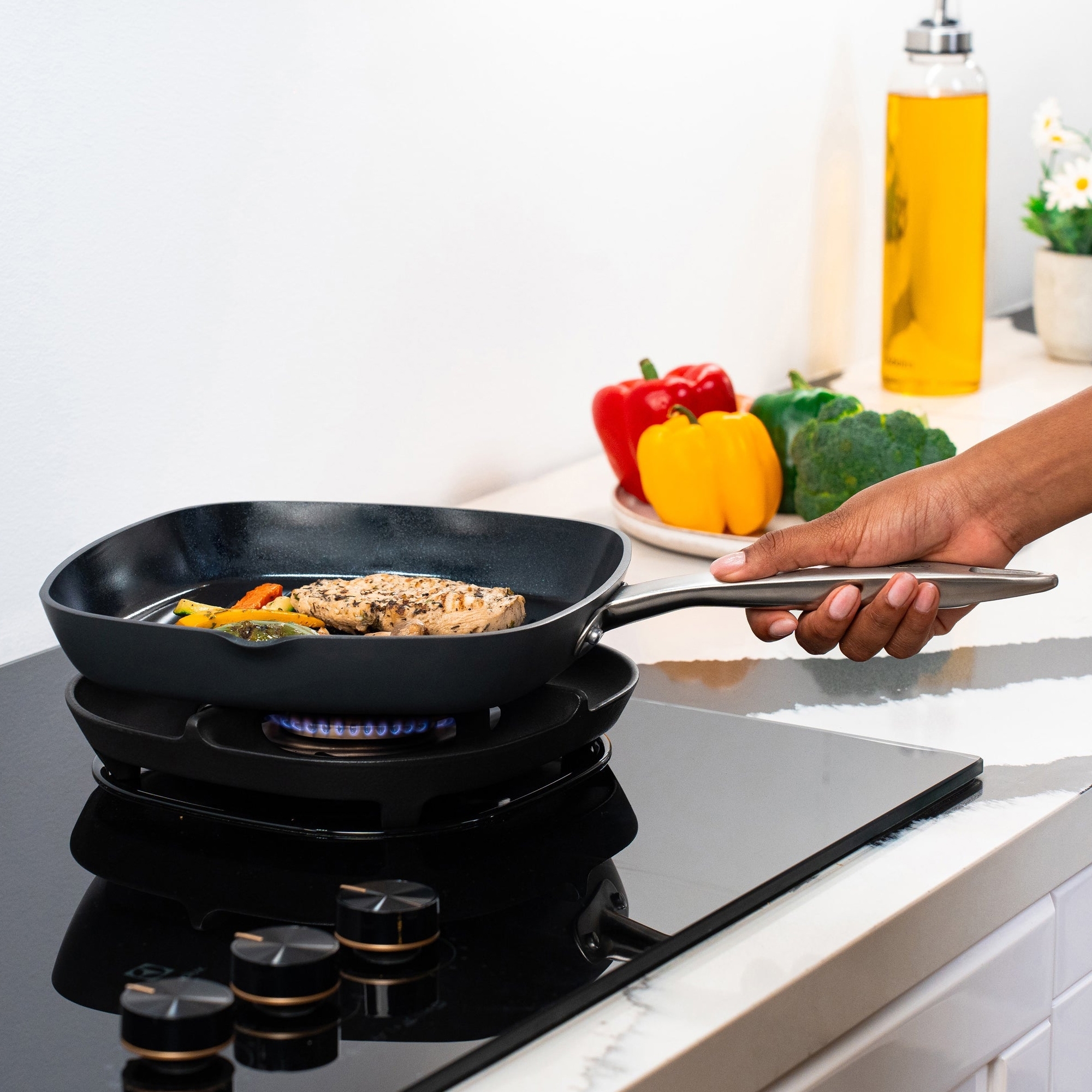 ZYLISS - Square Grill Pan 26 cm | Ultimate Pro Ceramic ZYLISS - Square Grill Pan 26 cm | Ultimate Pro Ceramic