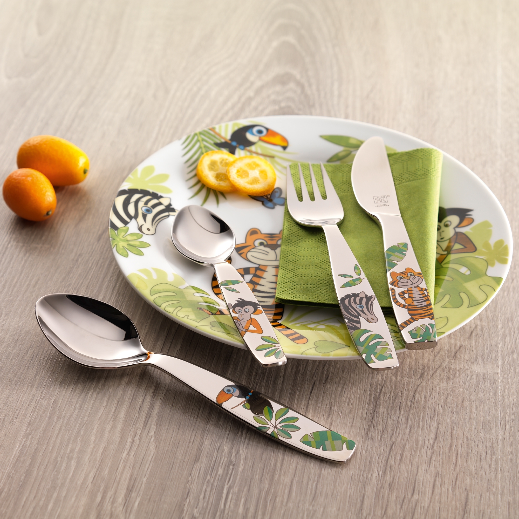 ZWILLING - Kinderbesteckset | Jungle | 4 tlg.