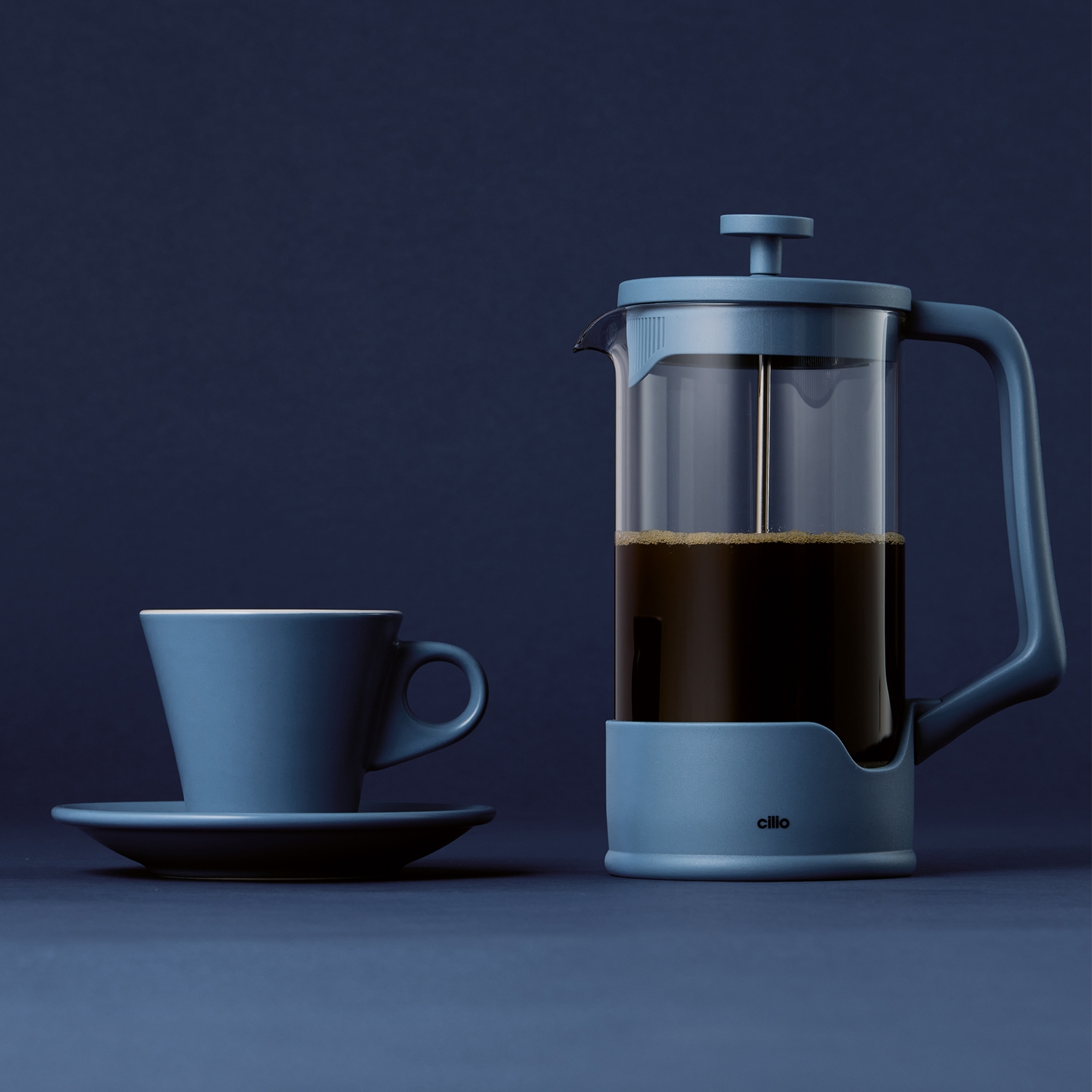 Cilio - Cappuccino Cup - NAPOLI - 125 ml - blu
