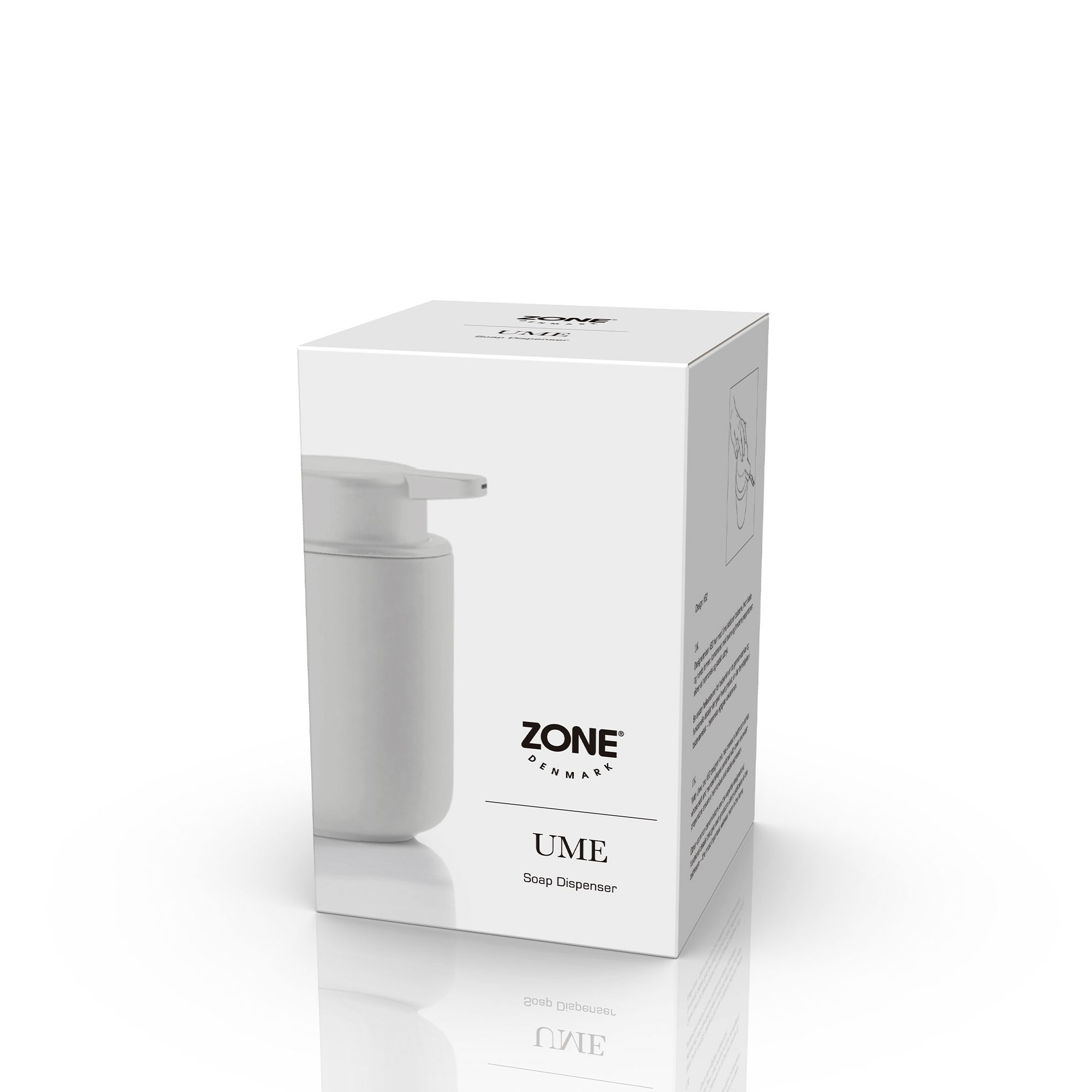 Zone - Ume Soap Dispenser - Soft Grey