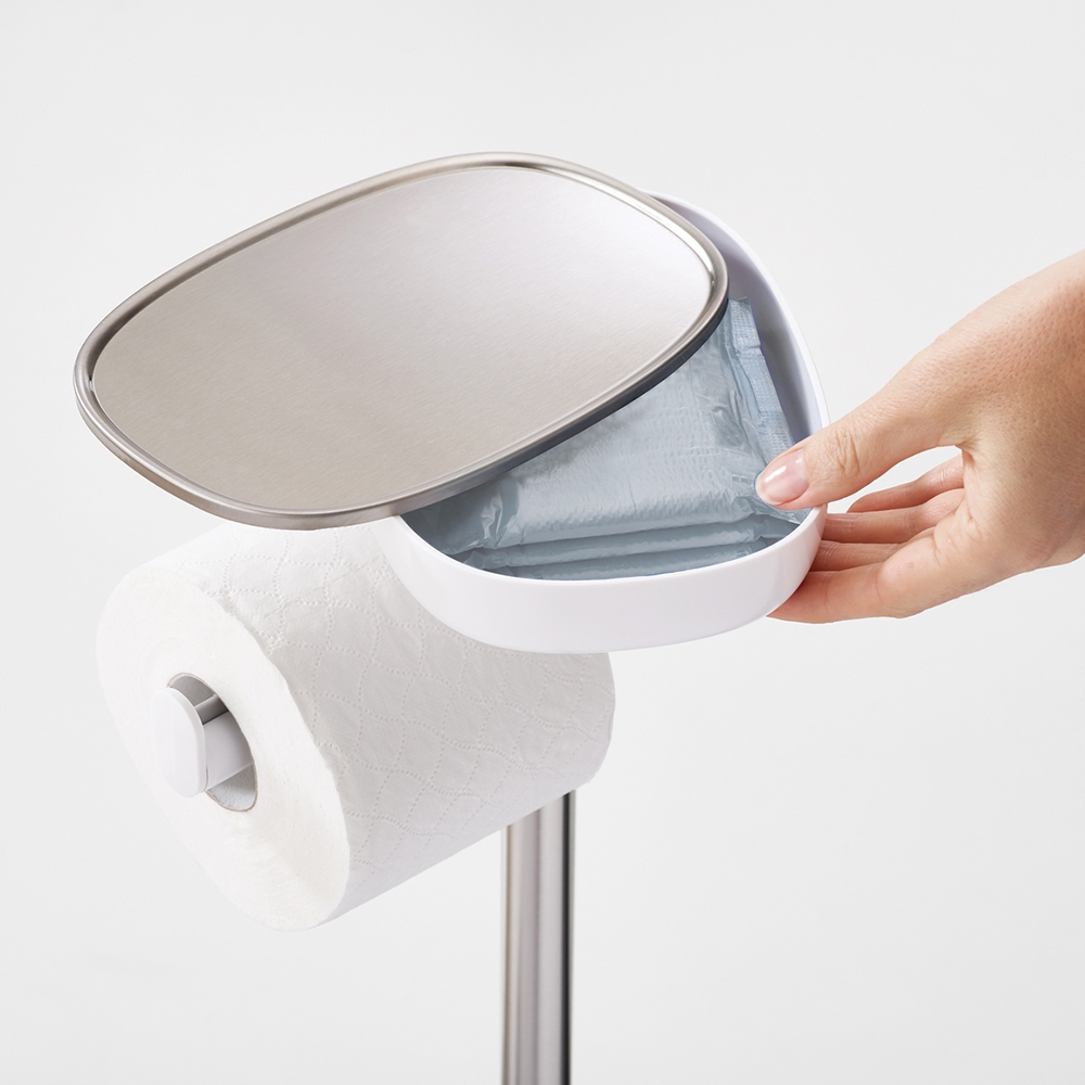 JosephJoseph - Easystore™Plus Toilettenbutler + Flex™WC-Bürste