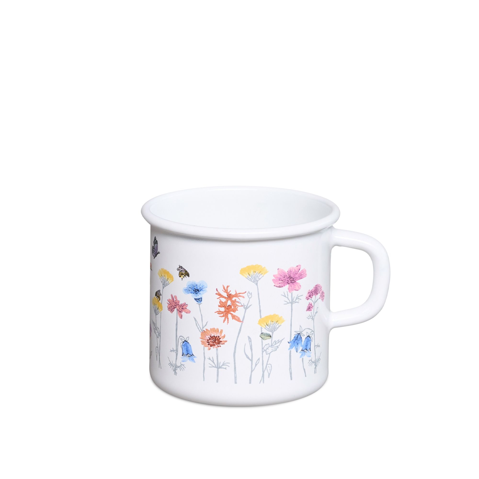 Riess special decor - FLORA - pot with flange / drinking cup Riess special decor - FLORA - pot with flange / drinking cup