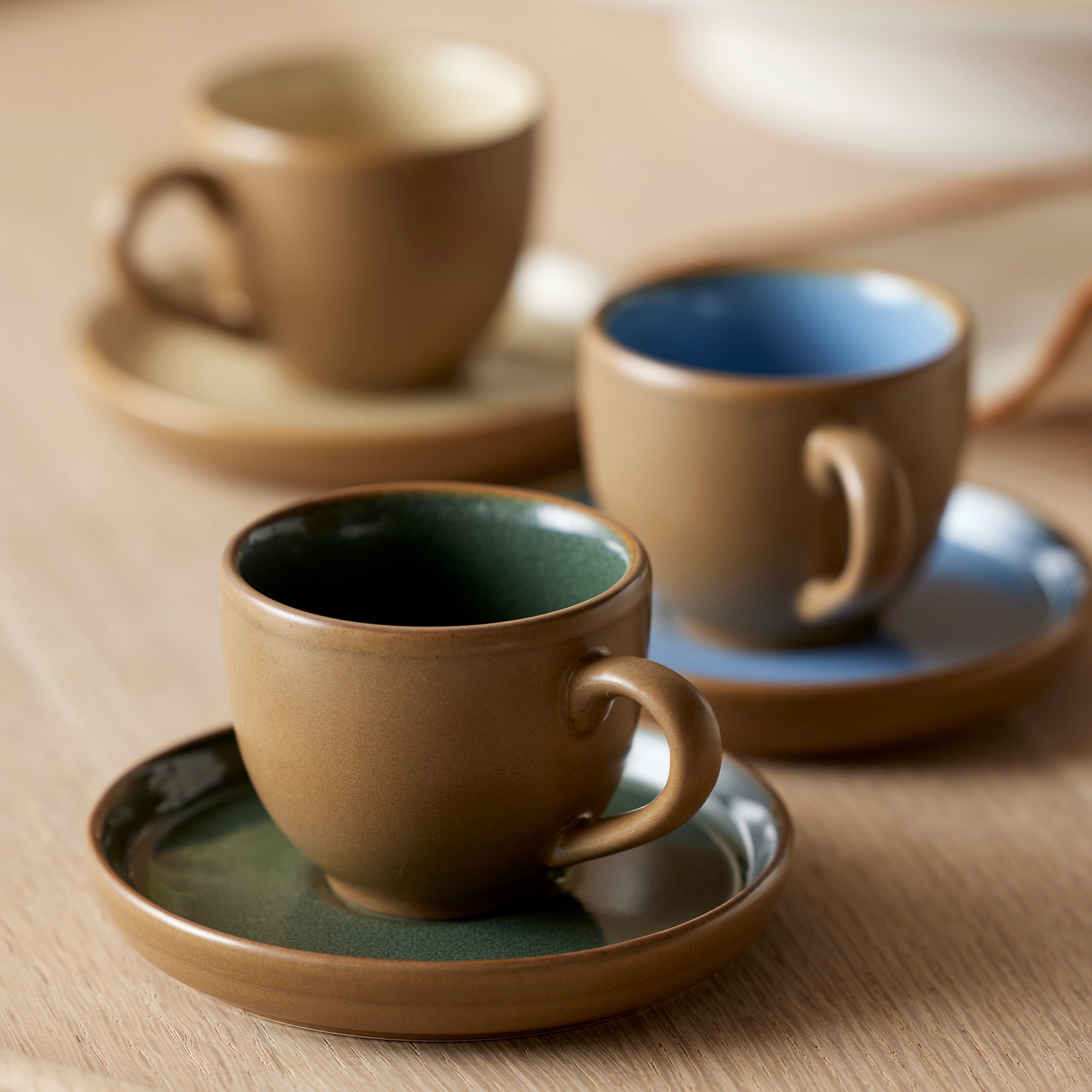 Bitz - Espresso cup with handle and saucer - 7cl