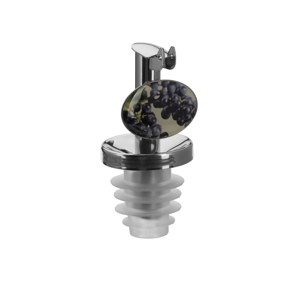 Westmark - Ausgießer ""Inox Essig-Spezial"" Silikonkork, Dekor Westmark - Ausgießer ""Inox Essig-Spezial"" Silikonkork, Dekor