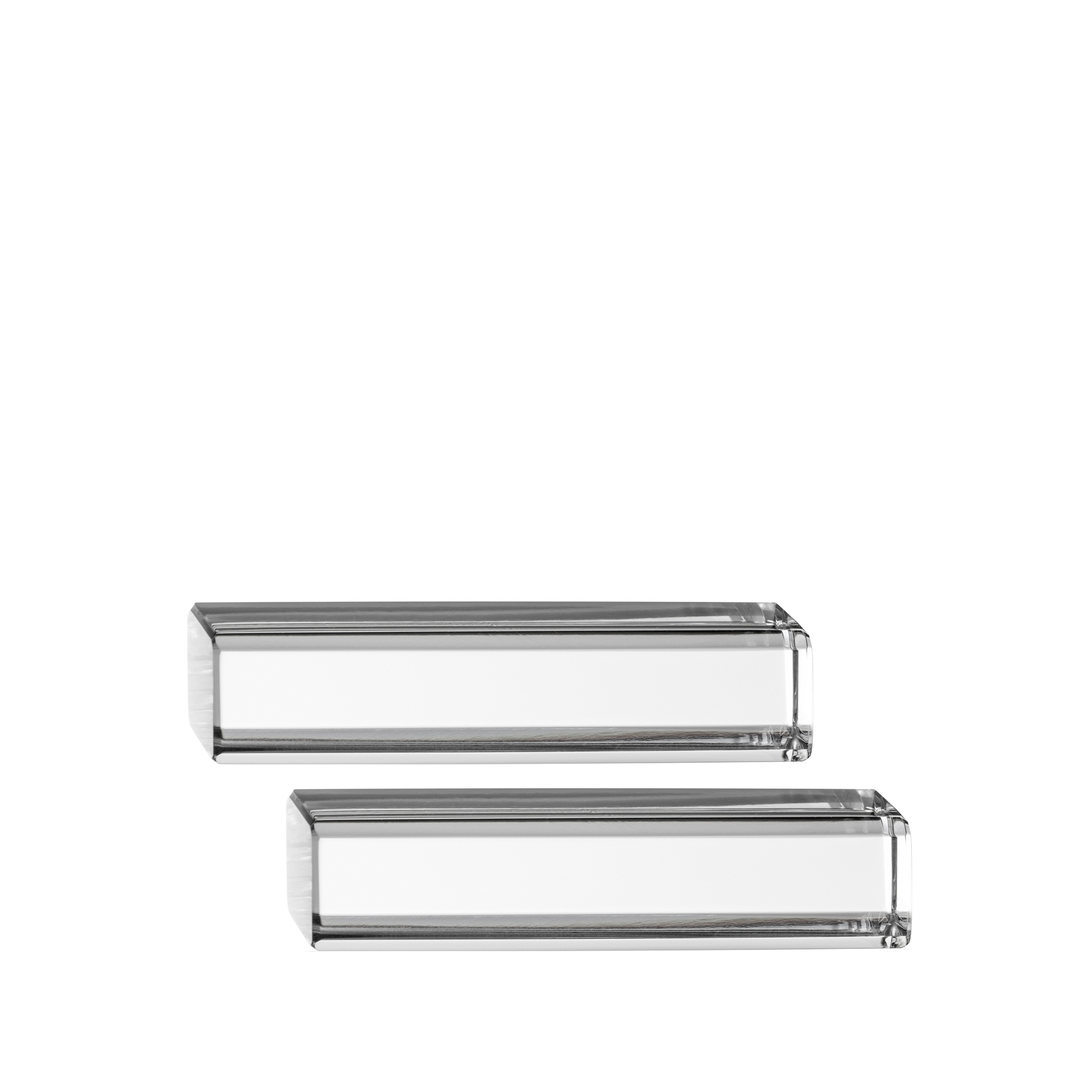 Eisch – Set of 2 knife rests, transparent
