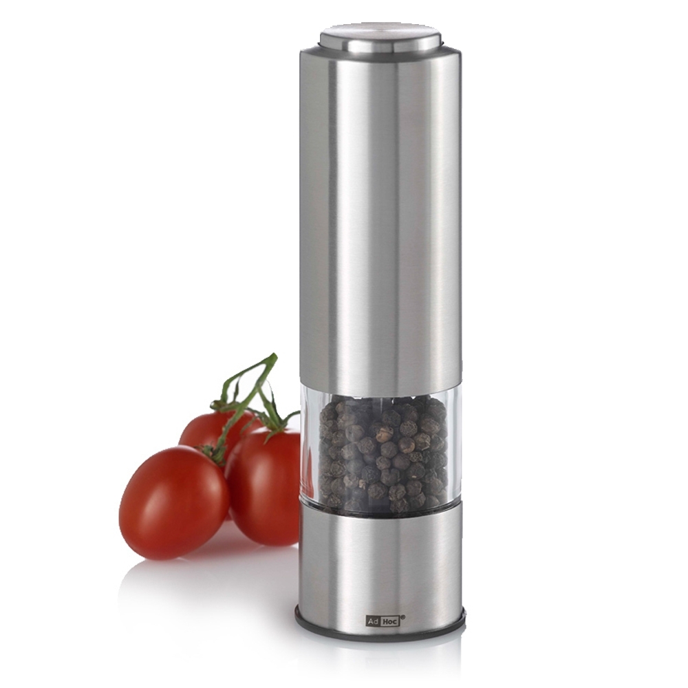 AdHoc - Automatic pepper, salt or spice mill with light AdHoc - Automatic pepper, salt or spice mill with light