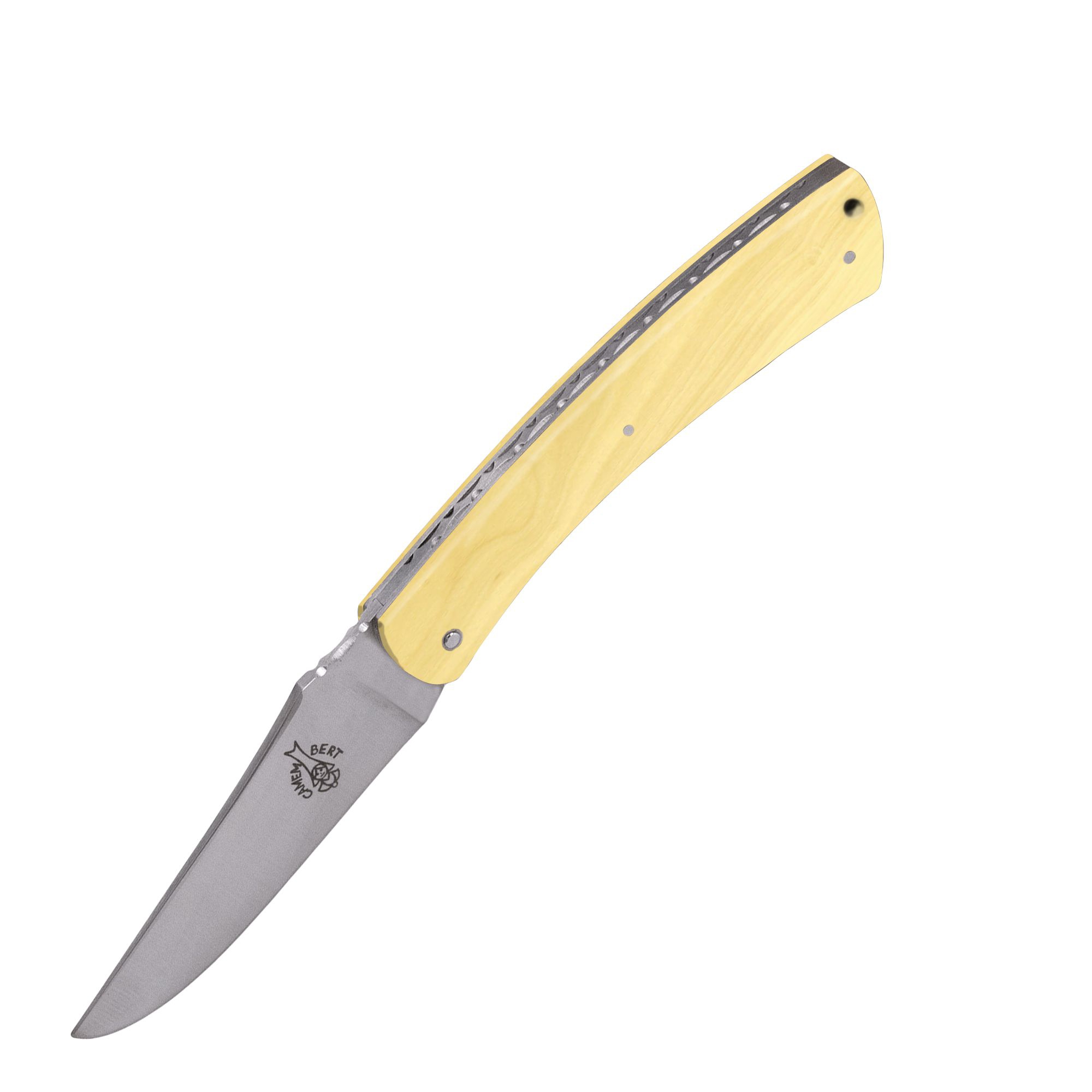 Laguiole - folding/pocket knife Camembert boxwood