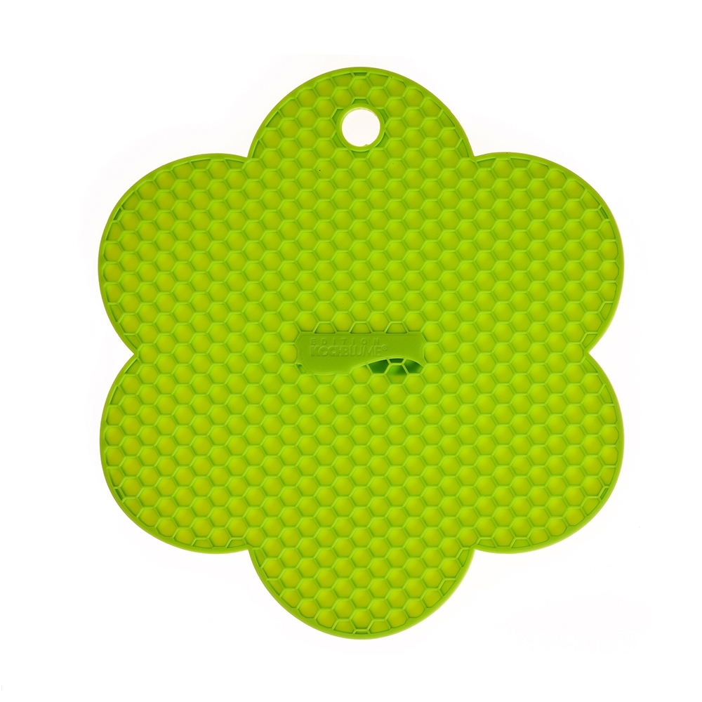 Kochblume - Waben-Untersetzer/Topflappen Blume, limette